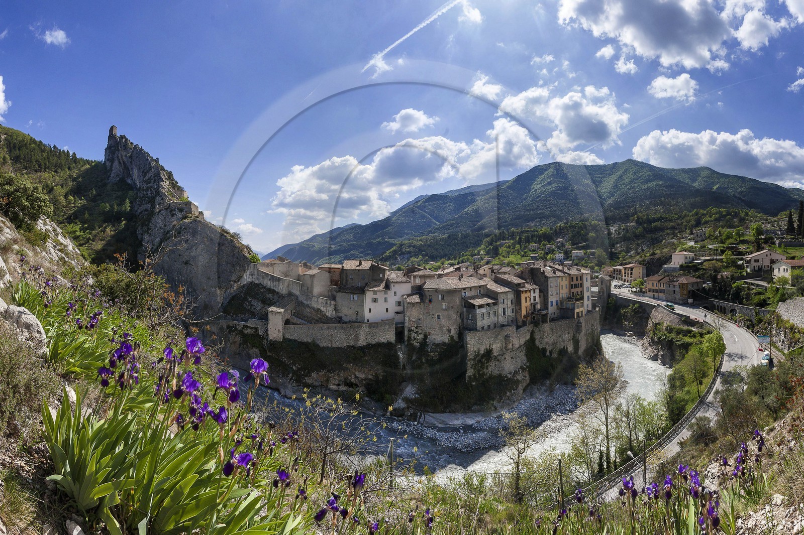 Entrevaux, cité médiévale, cité Vauban