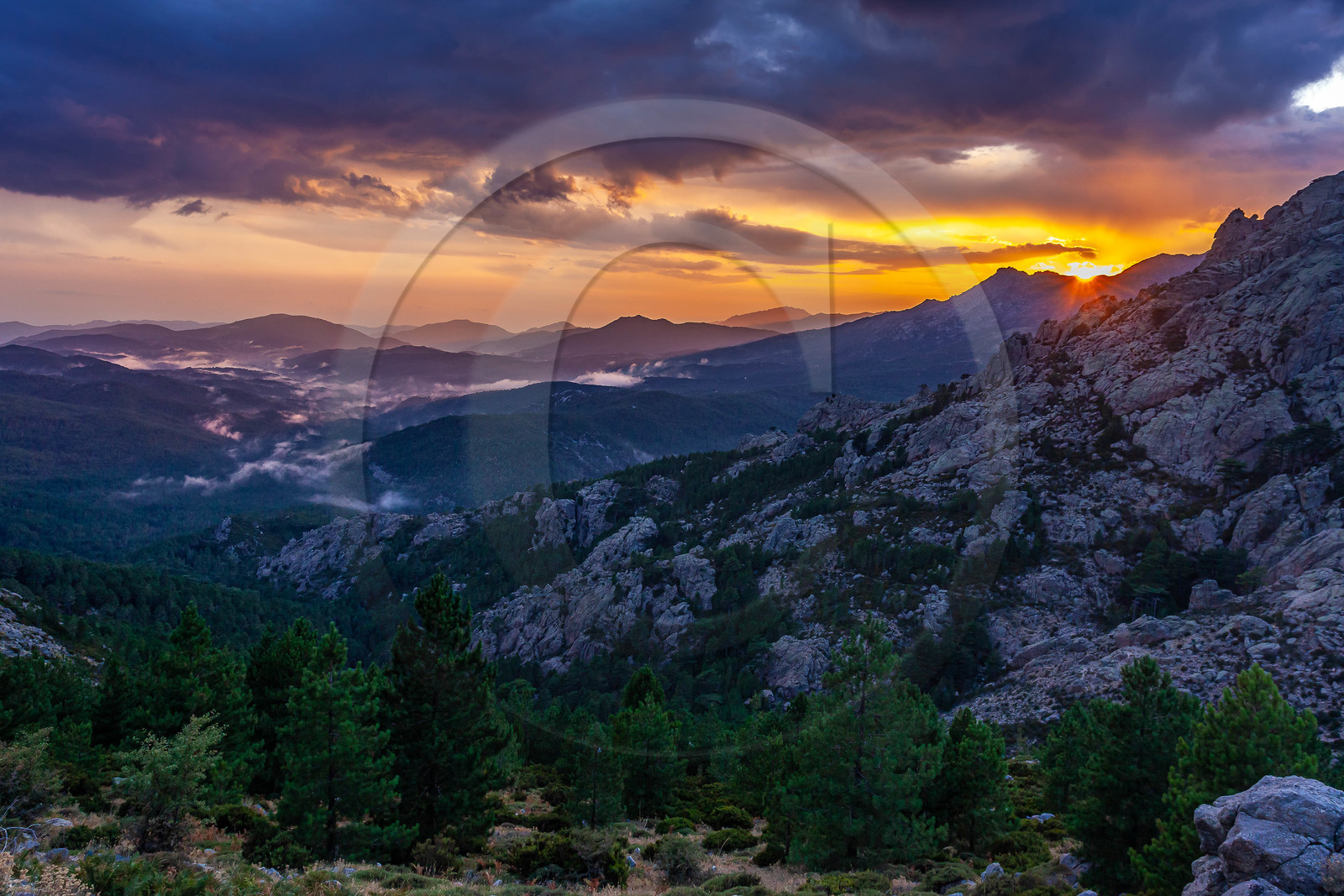 Les Aiguilles de Bavella (forchi di Bavedda )