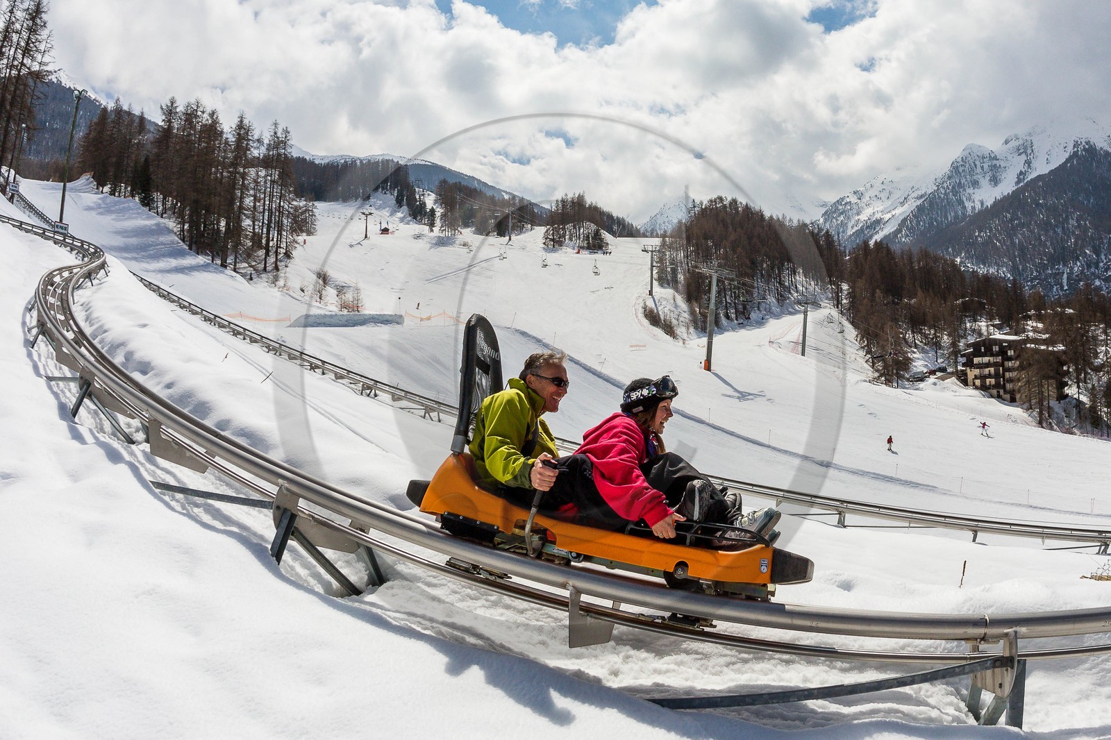 Les Orres, luge L'Orrian Express