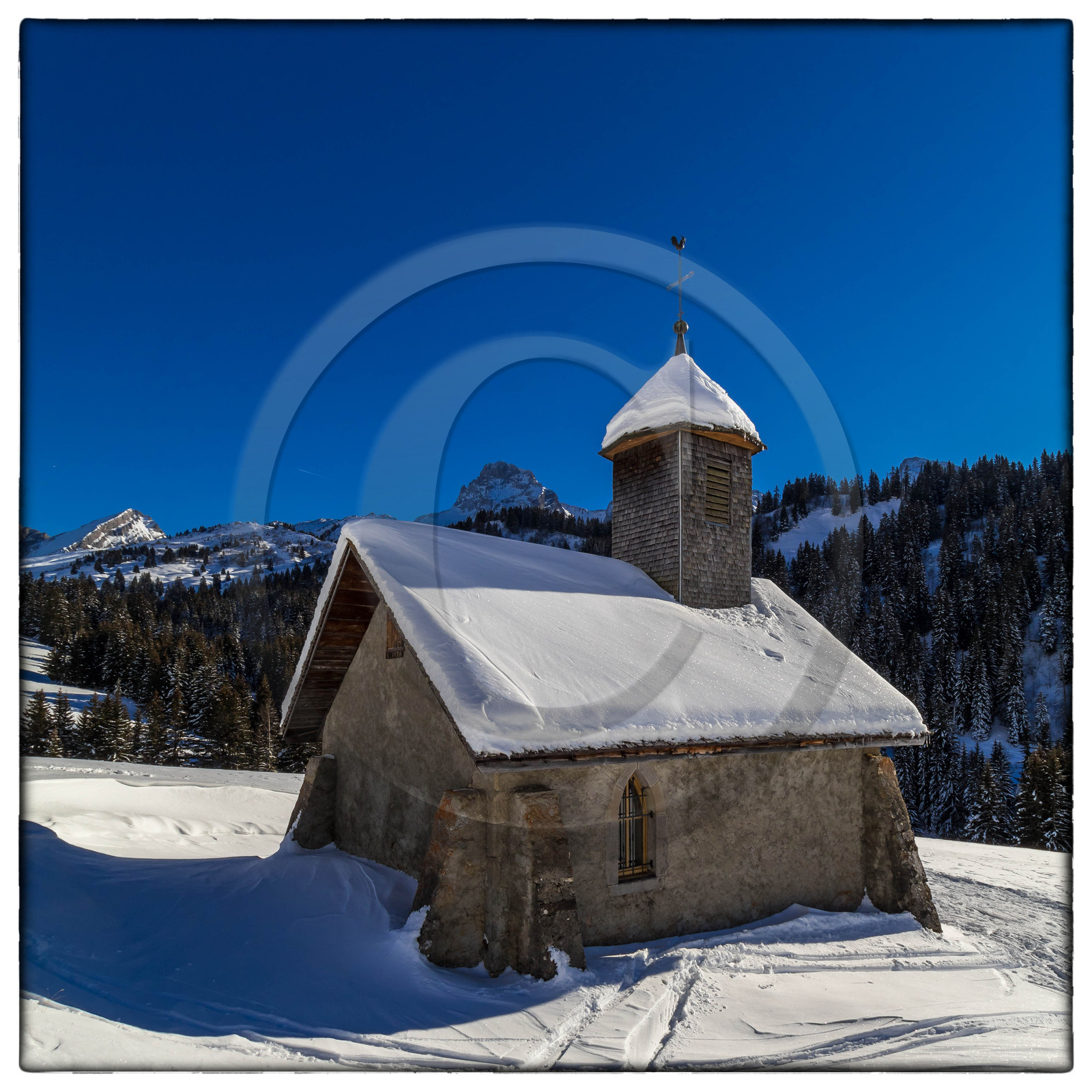 Le Grand Bornand, chapelle de la Duche