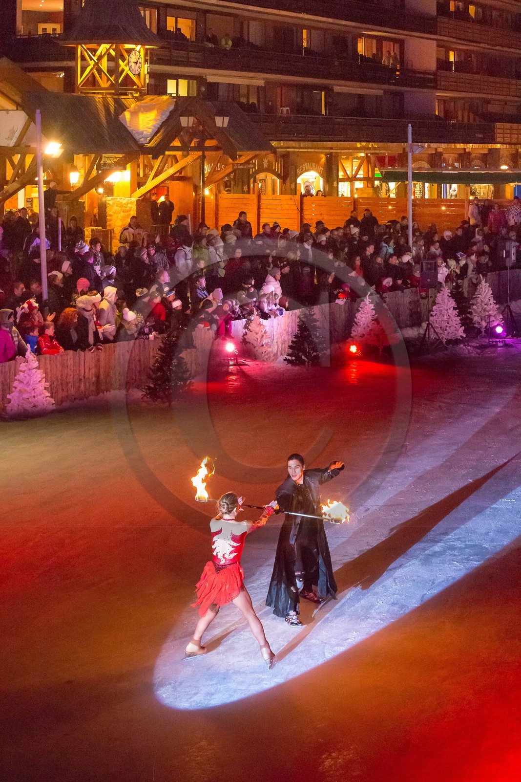 Praloup, Spectacle sur Glace Patin'Air