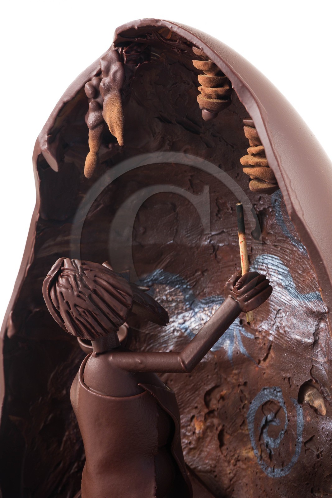 Exposition Influences, Petite histoire de l'art en chocolat par Luc Eyriey