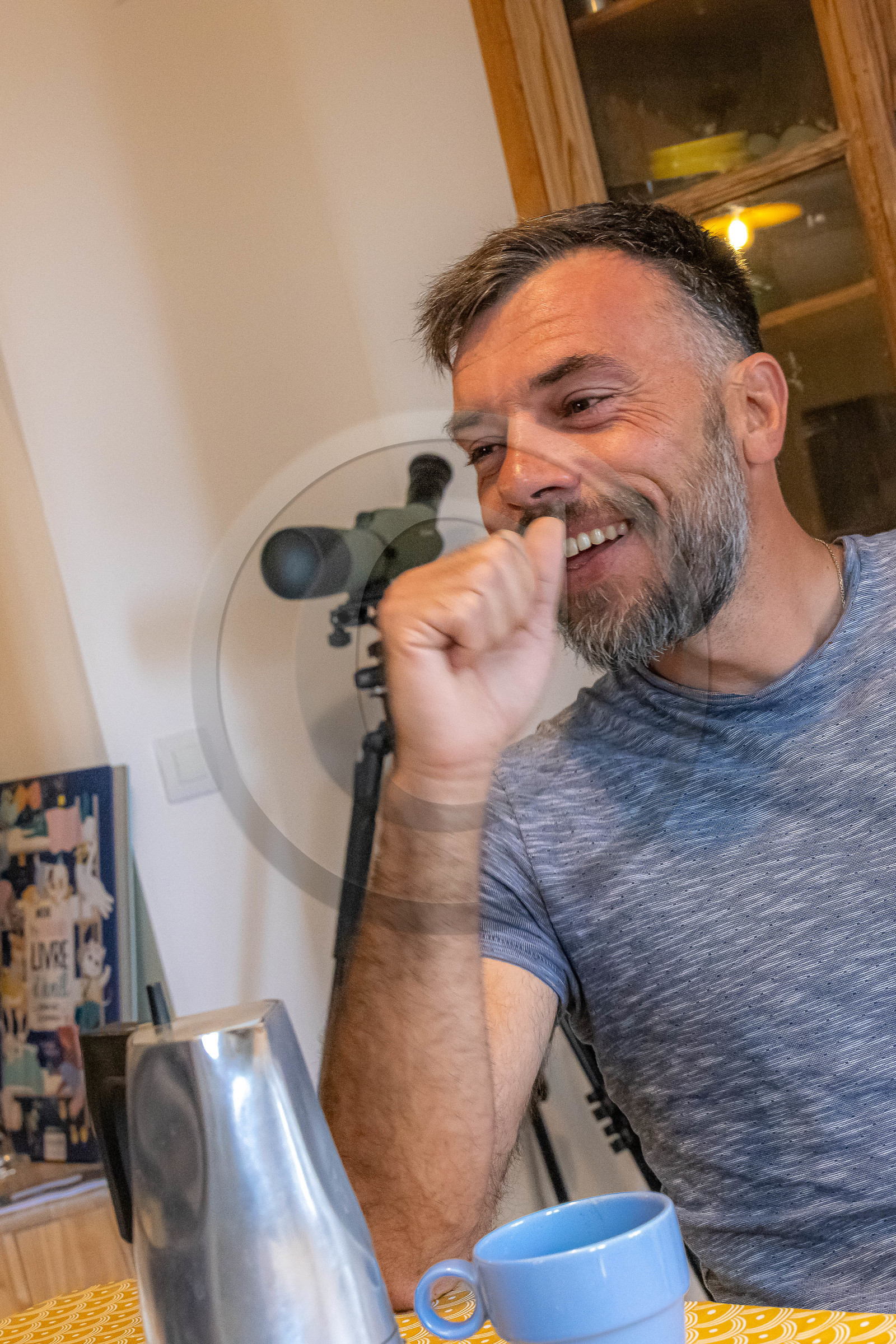 Claret, Cyril Cayre, accompagnateur en moyenne montagne