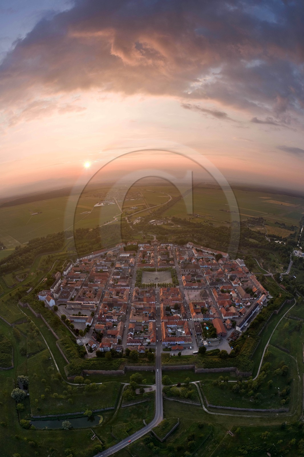 Neuf-Brisach, Fortifications Vauban inscrites au patrimoine mond