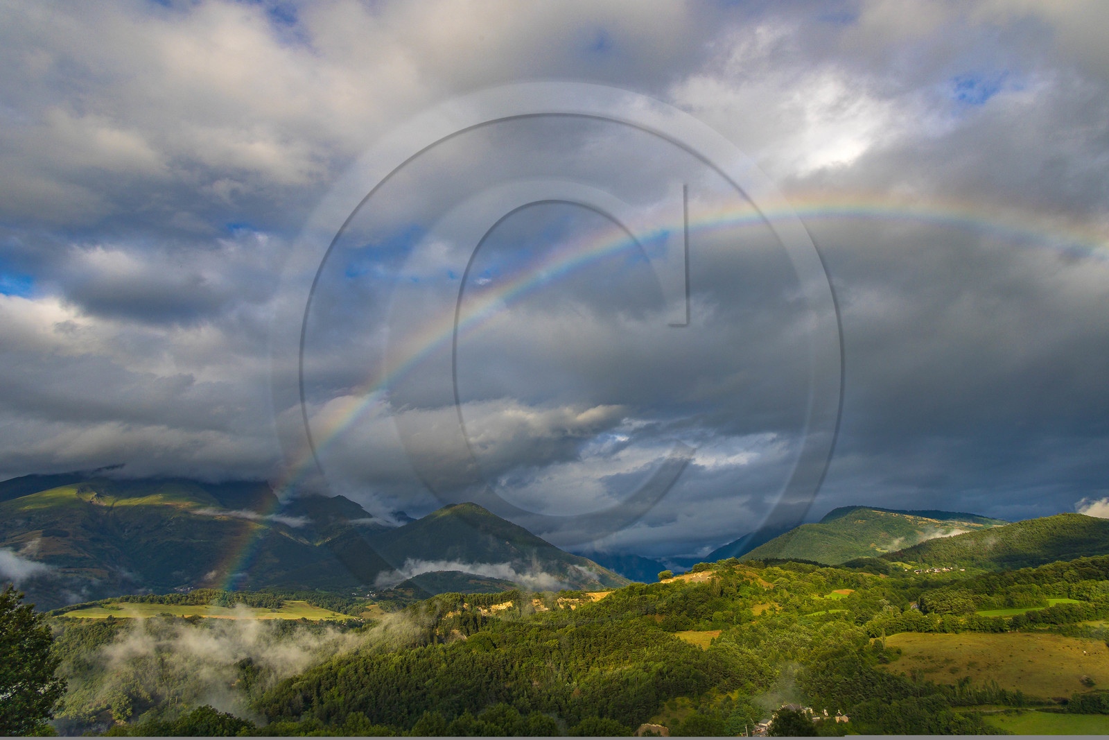 Arc-en-ciel en Matheysine