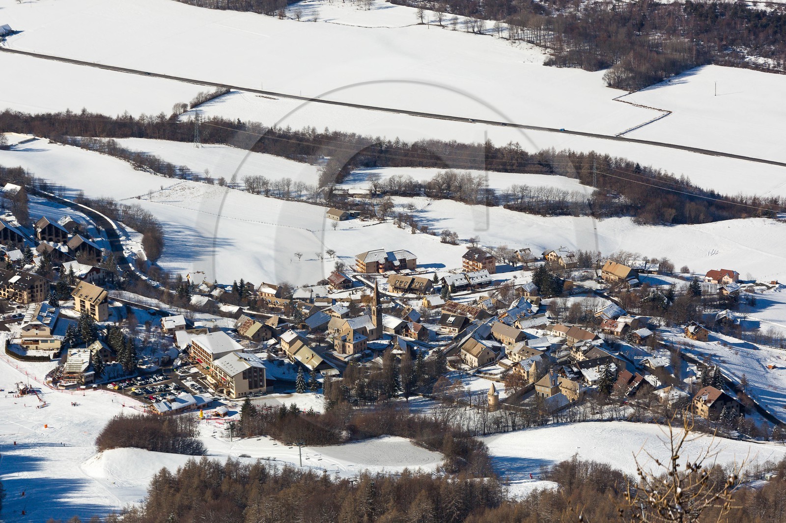 station village de Saint-Léger-les Mélèzes