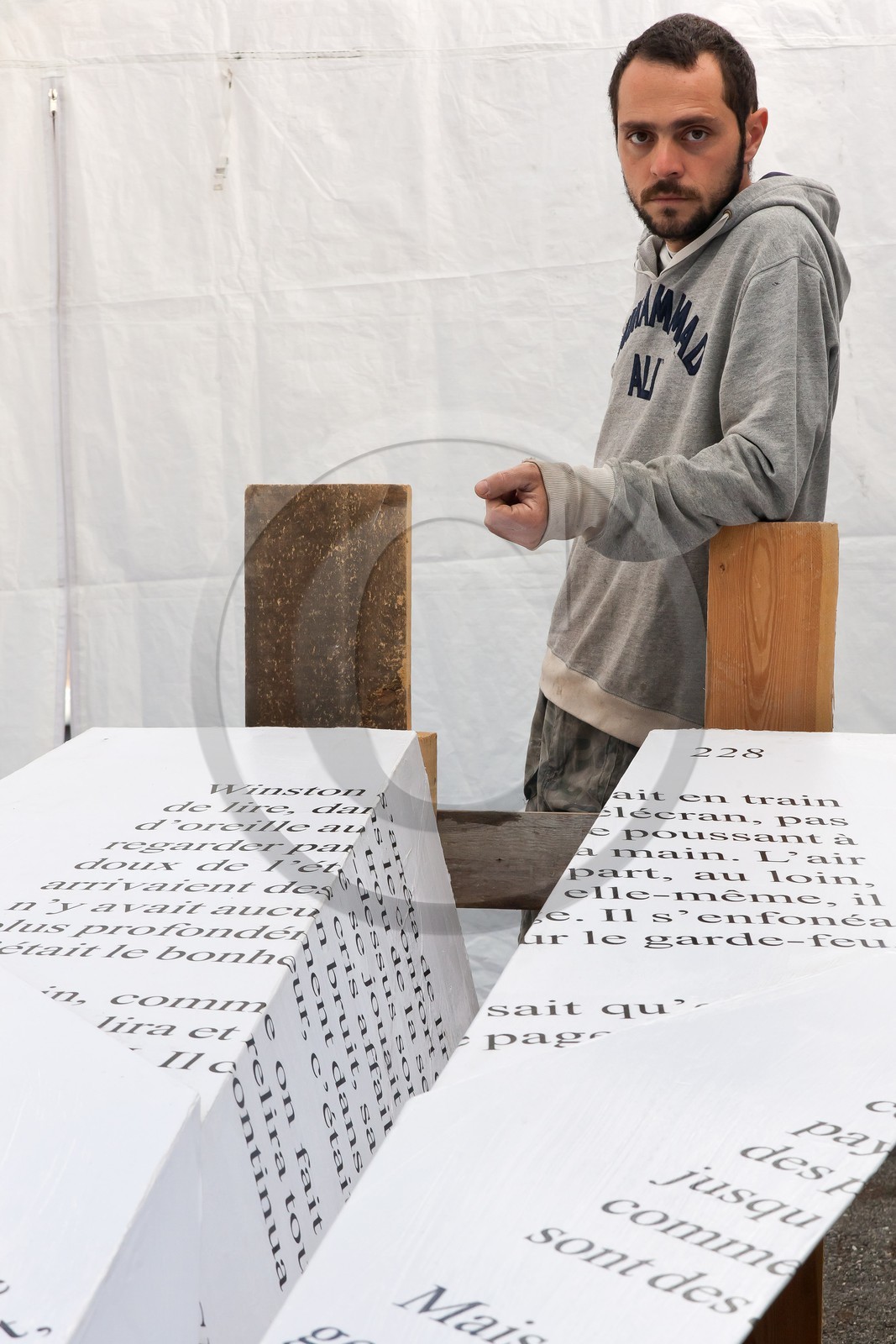 Sentiers Art et Nature Queyras et Val Varaita, Luciano di Rosa