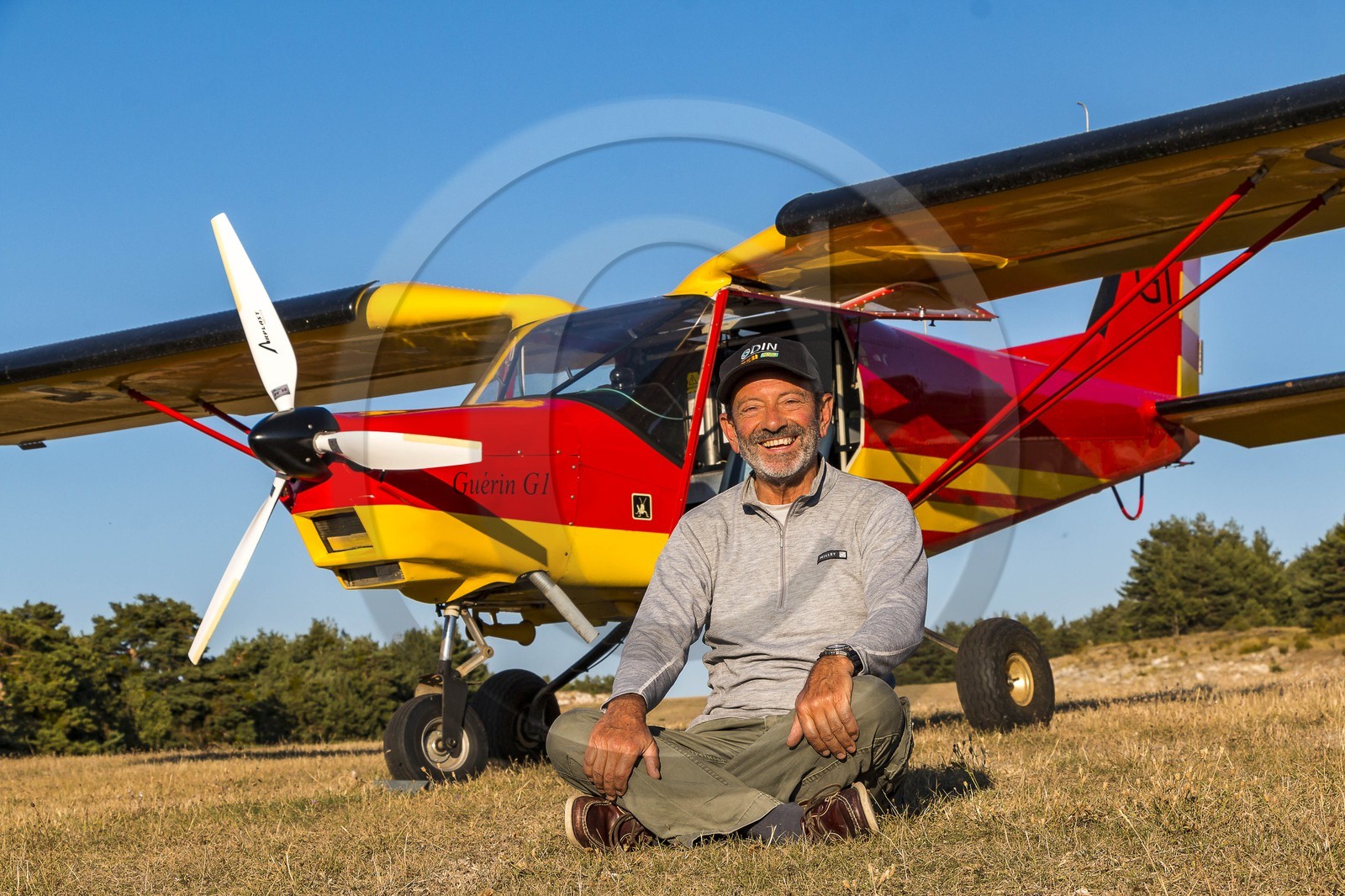Cipieres, Aéroclub Alpes Azur, Pierre Aimon, pilote  ULM