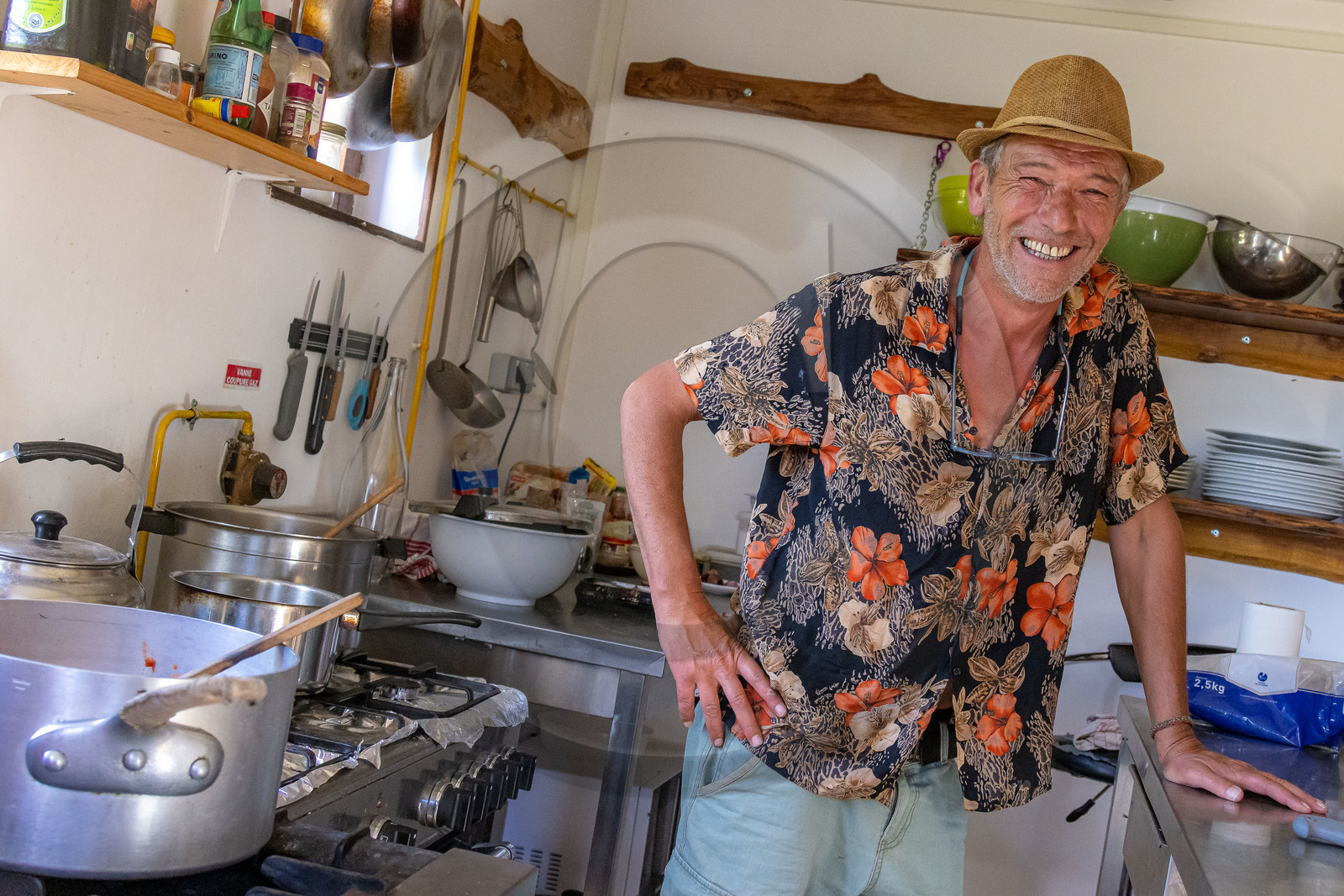 Didier Grillet, gardien du refuge des Clots