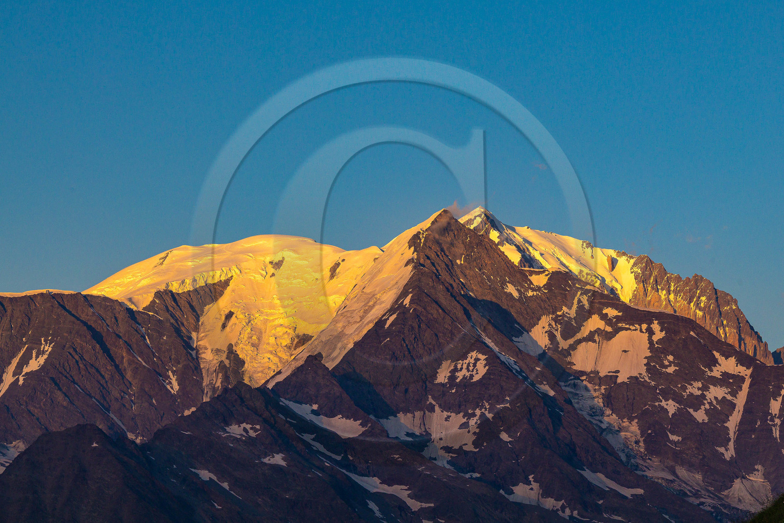 Val Montjoie, le Mont-Blanc