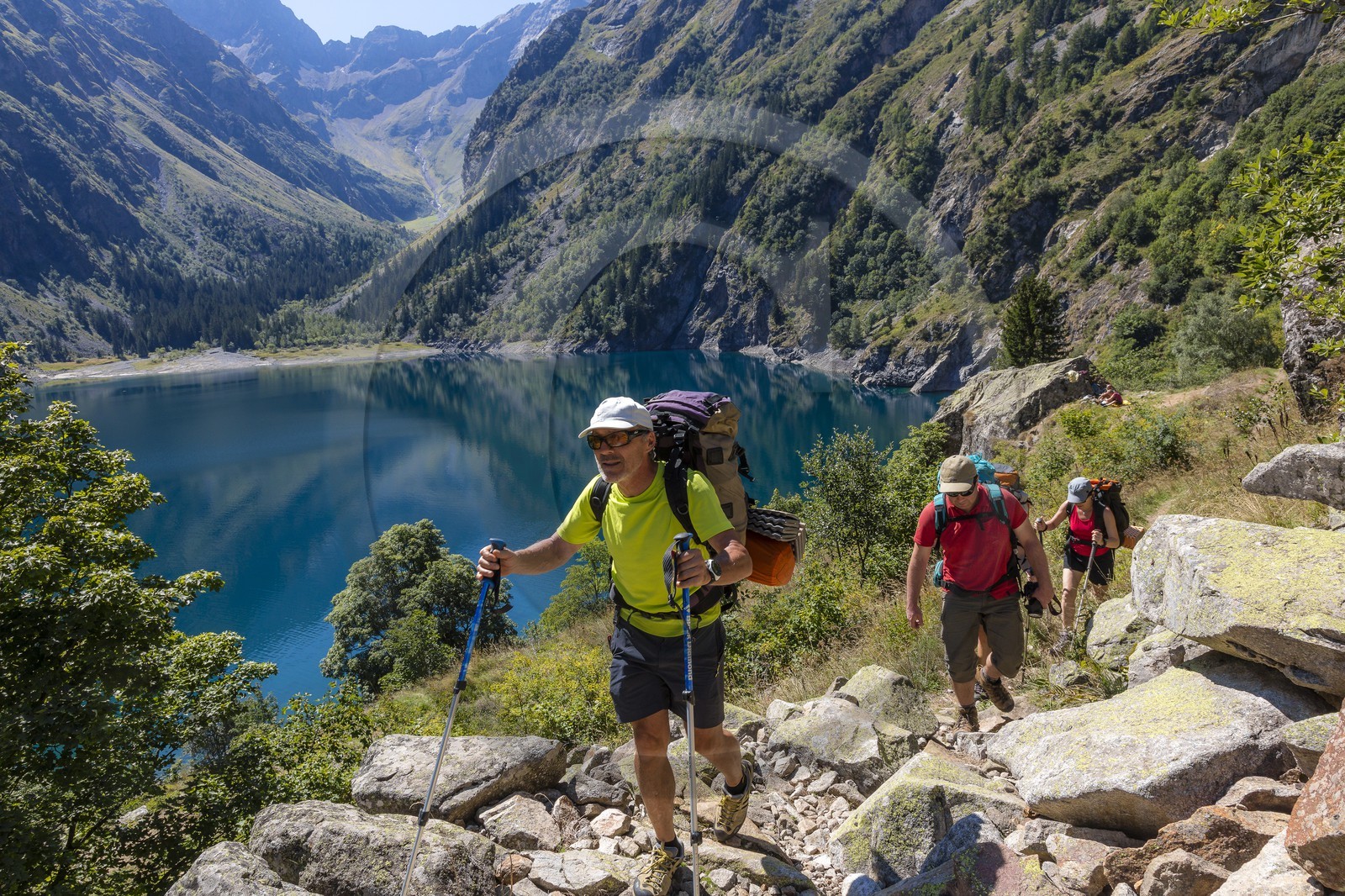 Randonnée pédestre sur le GR54