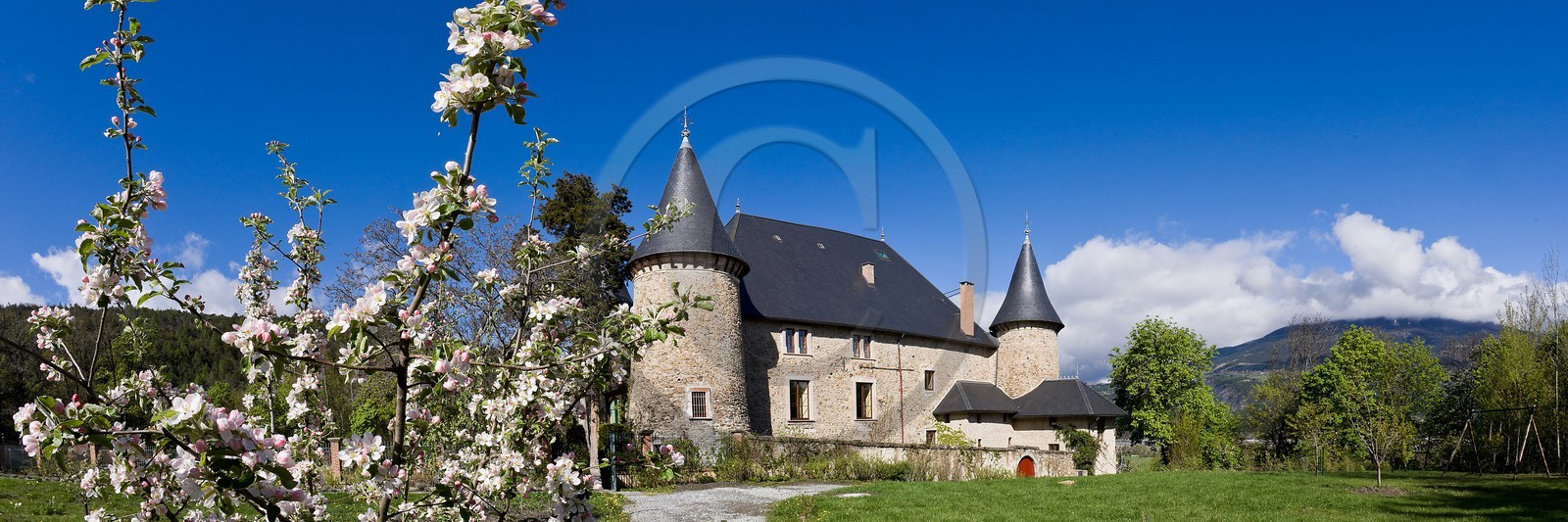 Château de Picomtal,  les jardins du château