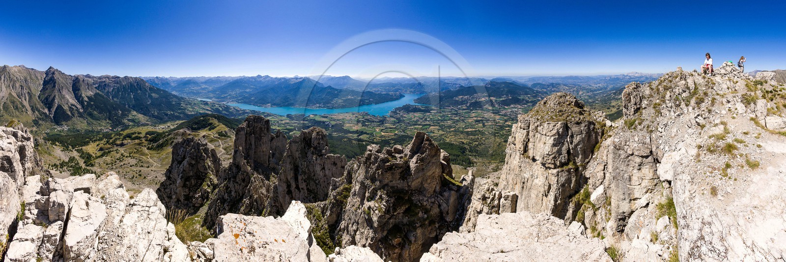 Pays de Serre-Ponçon, Réallon, randonnée dans les Aiguilles de Chabrières