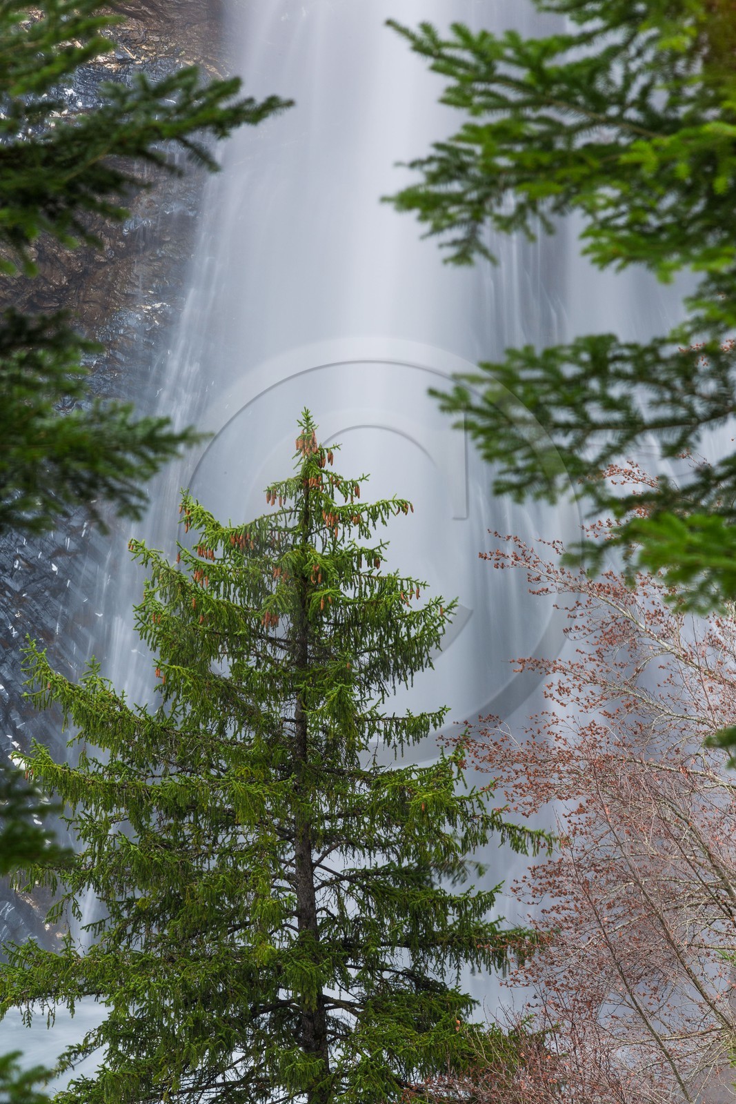 Valbonnais,  Le Périer, cascade de Confolens