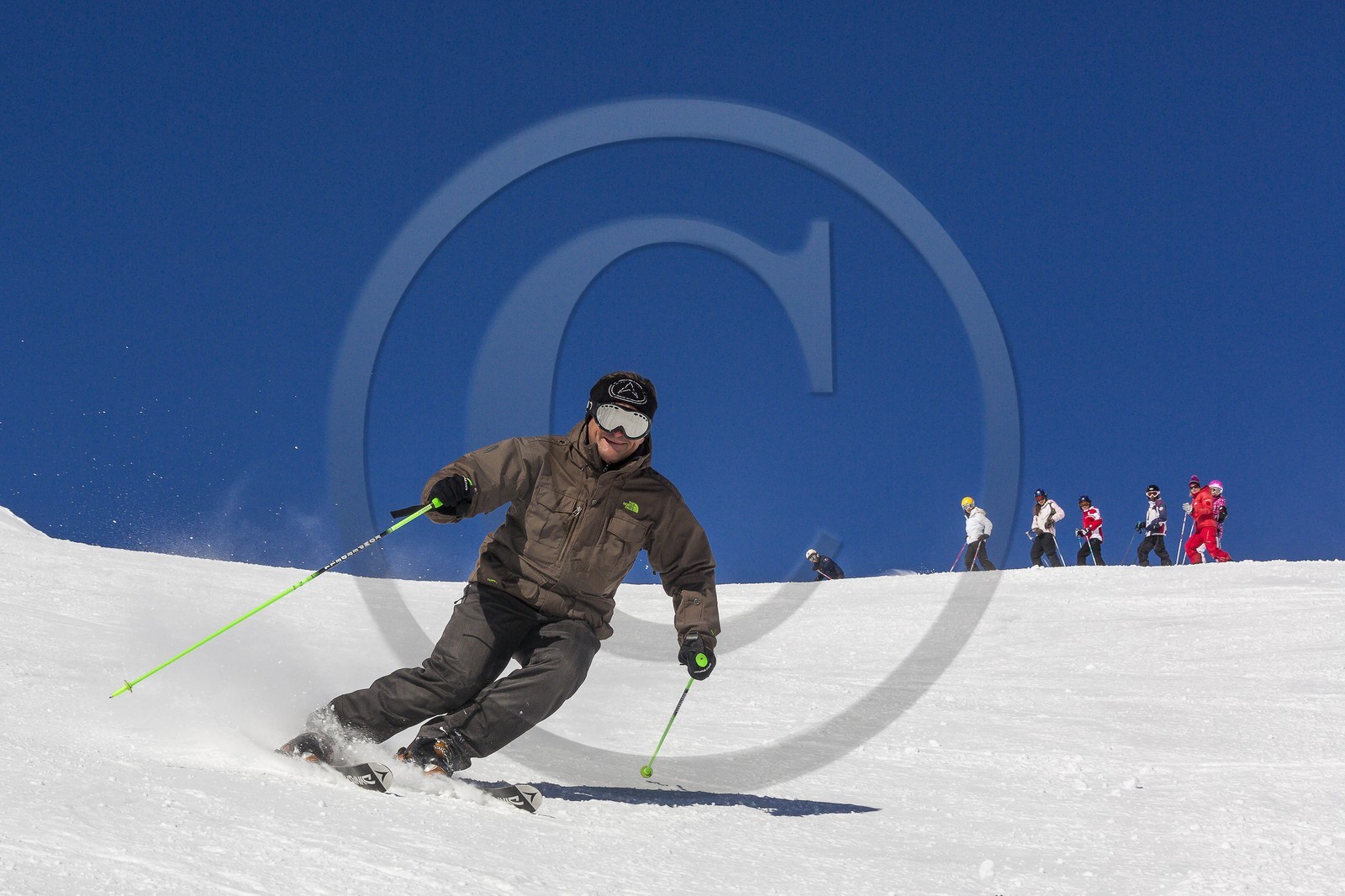 Station de ski d'Orcières 1850, ski  sur pistes