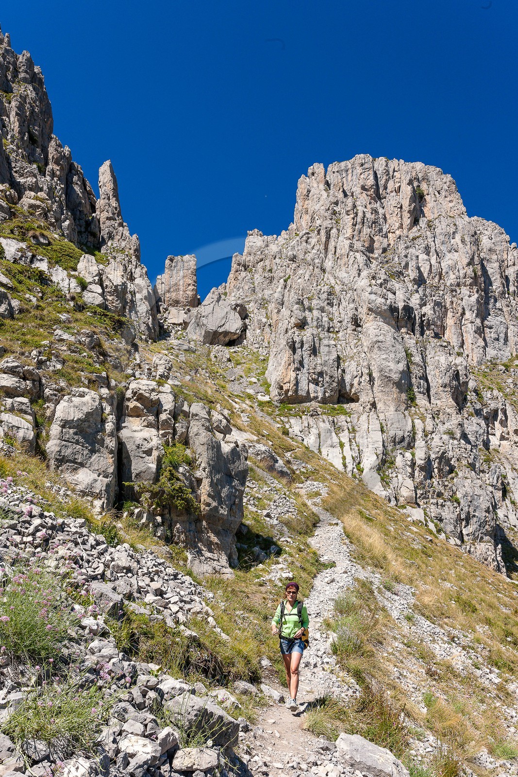 Pays de Serre-Ponçon, Réallon, randonnée vers les Aiguilles de Chabrières