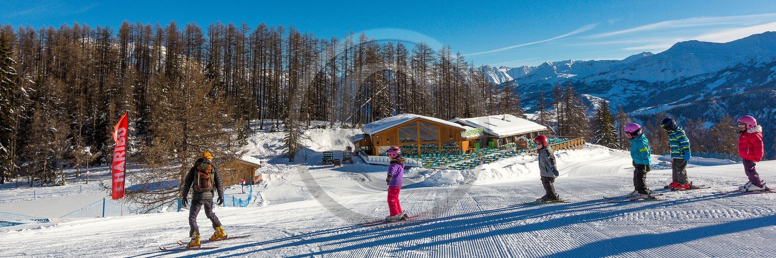 Praloup, ski de piste enfants