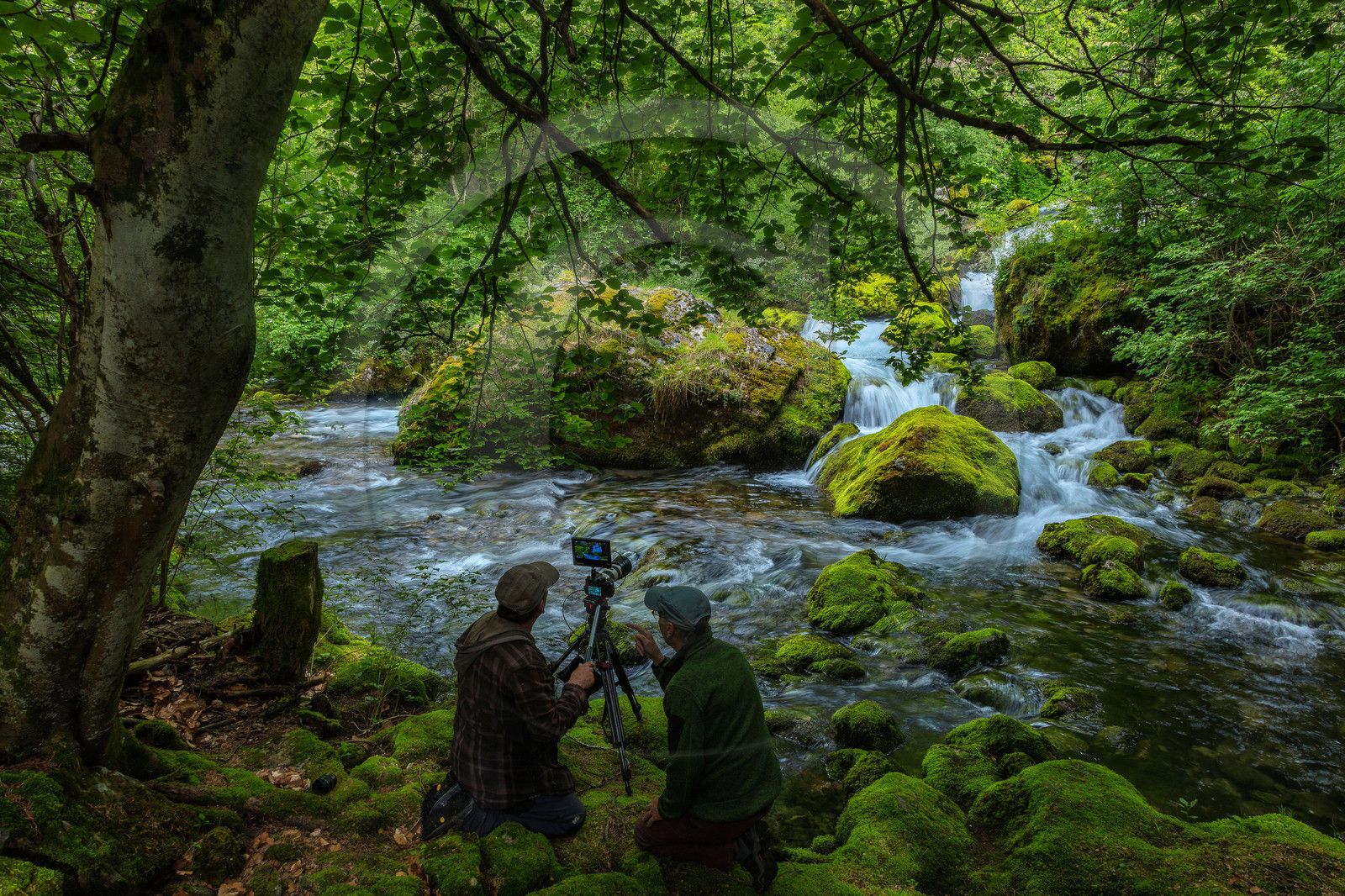 Making of du film La vallée des loups