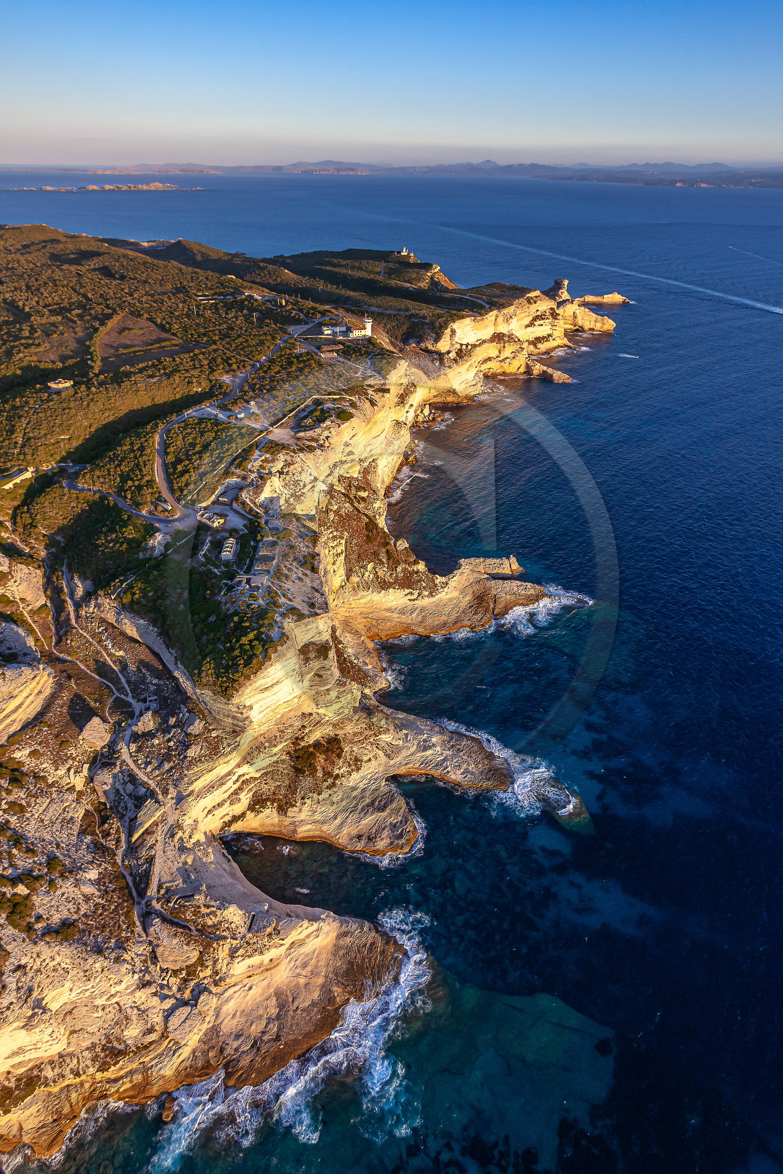 Bonifacio, sémaphore de Pertusato