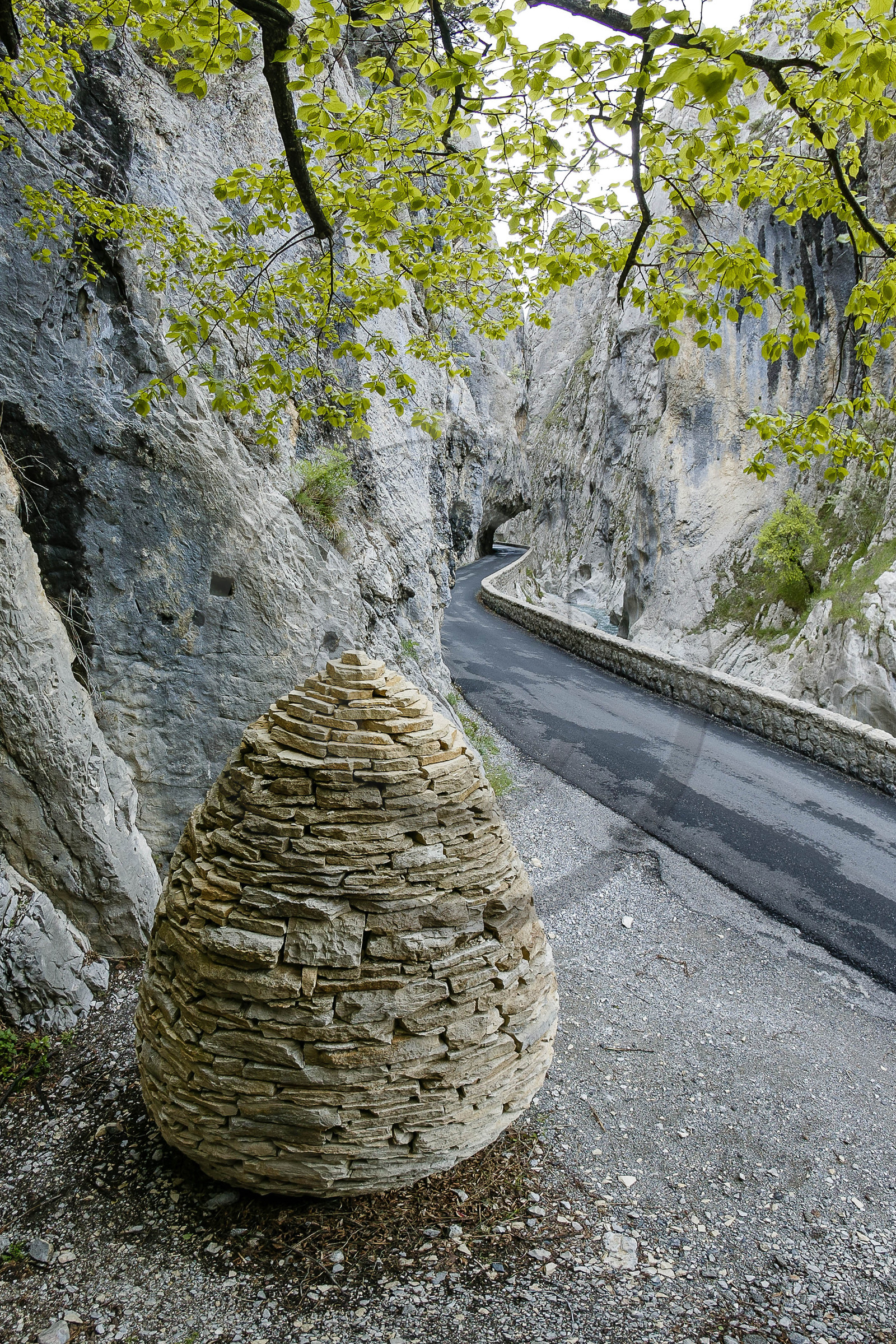 Sentinelle de la vallée du Bès d'Andy Goldsworthy