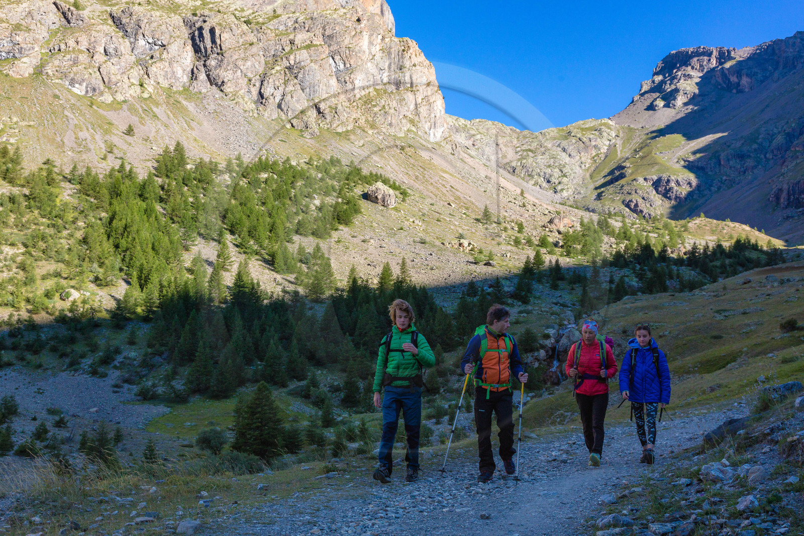 Grand tour des Ecrins, Lac de L'Eychauda