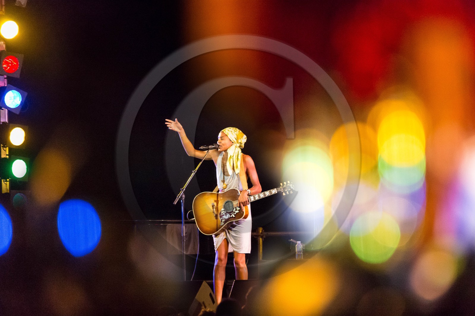 Barcelonnette, Festival des enfants du Jazz 2012, concert de Ayo