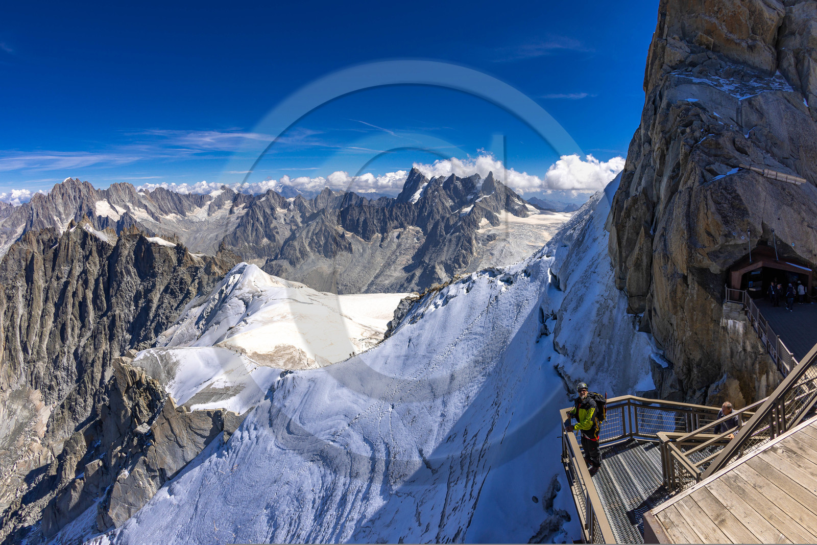 Aiguille du Midi 3842 mètres d’altitude