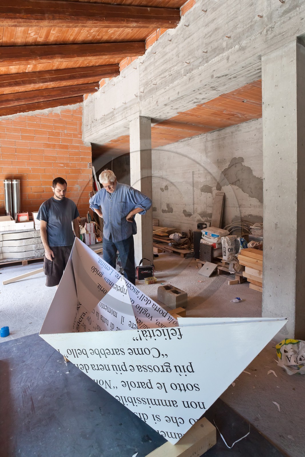 Sentiers Art et Nature Queyras et Val Varaita, Luciano di Rosa