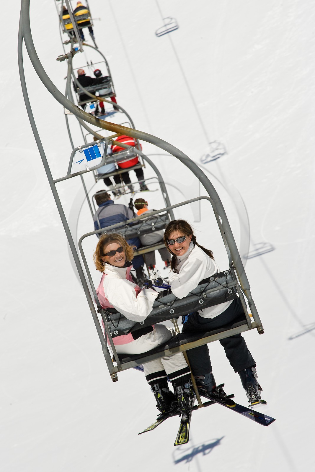 Station de ski d'Orcières 1850, télésiège des Lacs