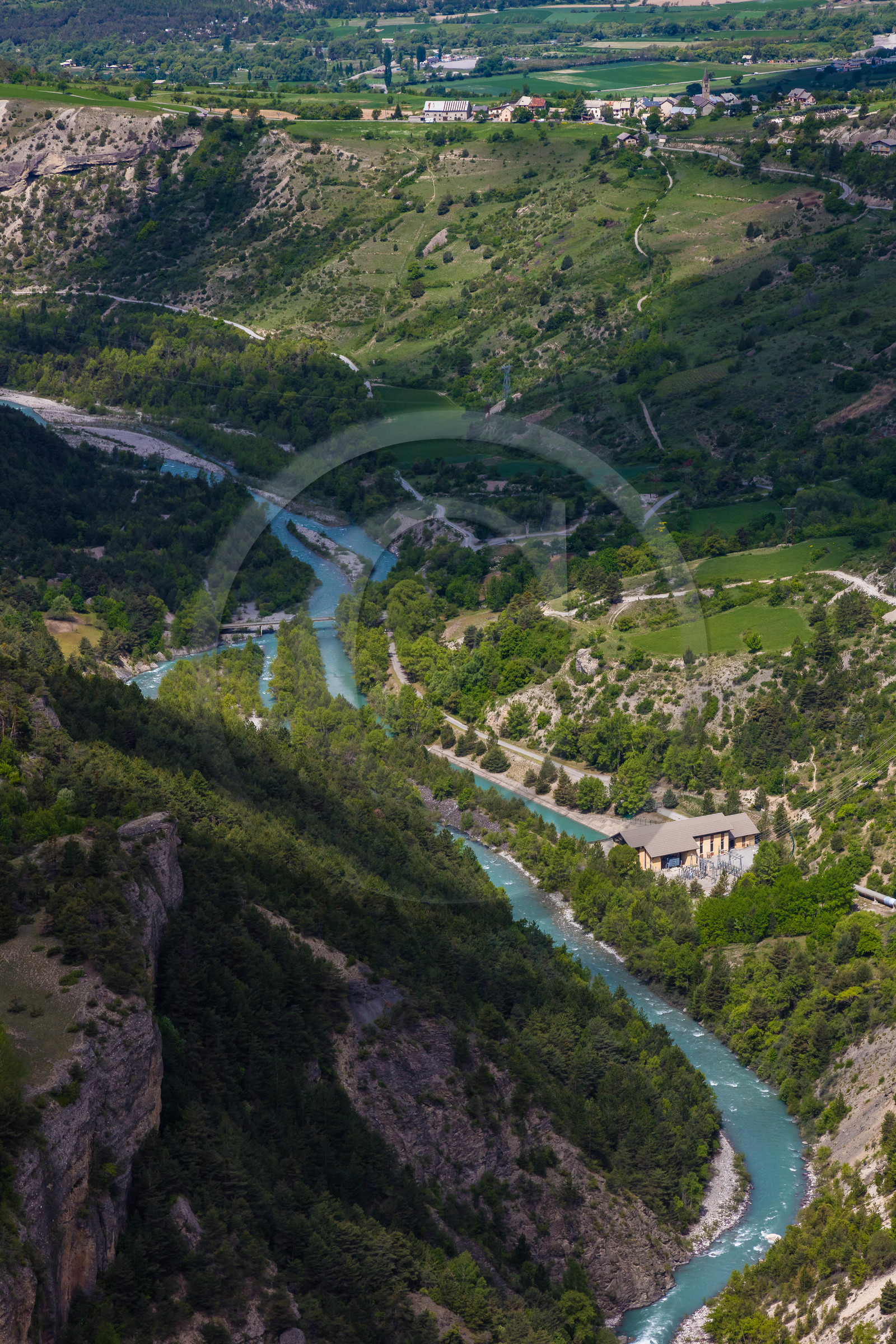 Aménagement de production hydraulique EDF d'Eygliers