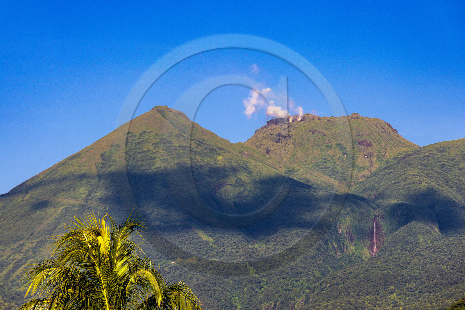 La Soufrière, volcan de la Guadeloupe