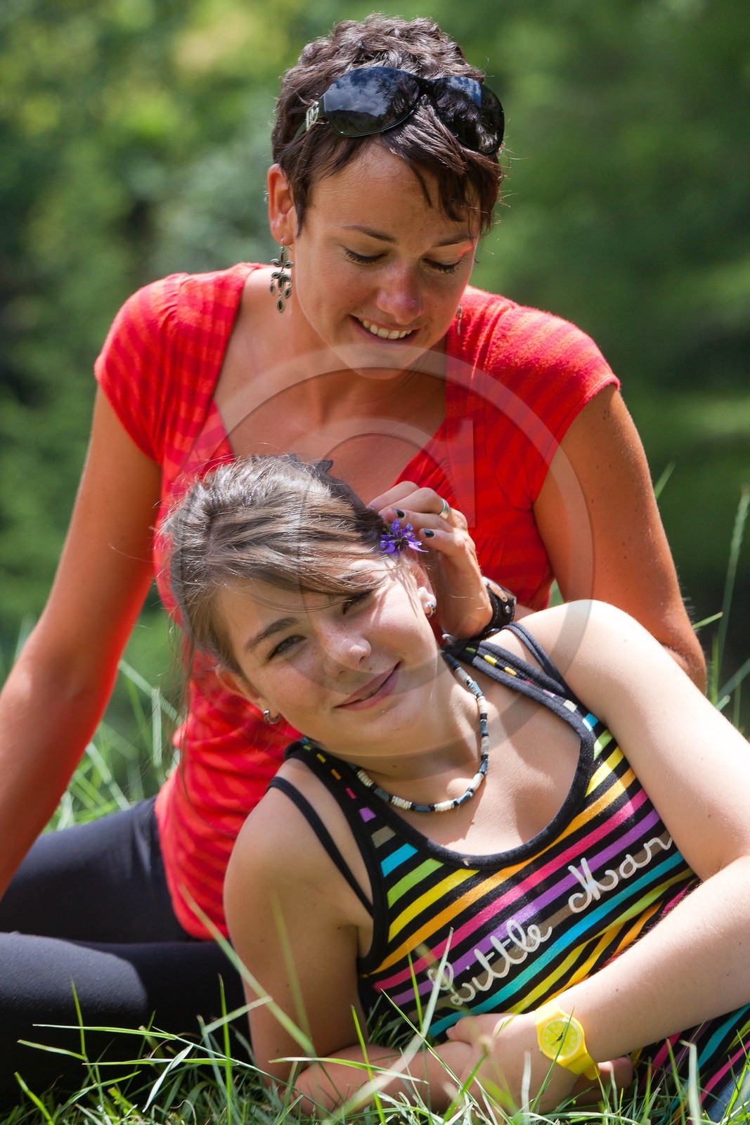 Randonnée famille montagne