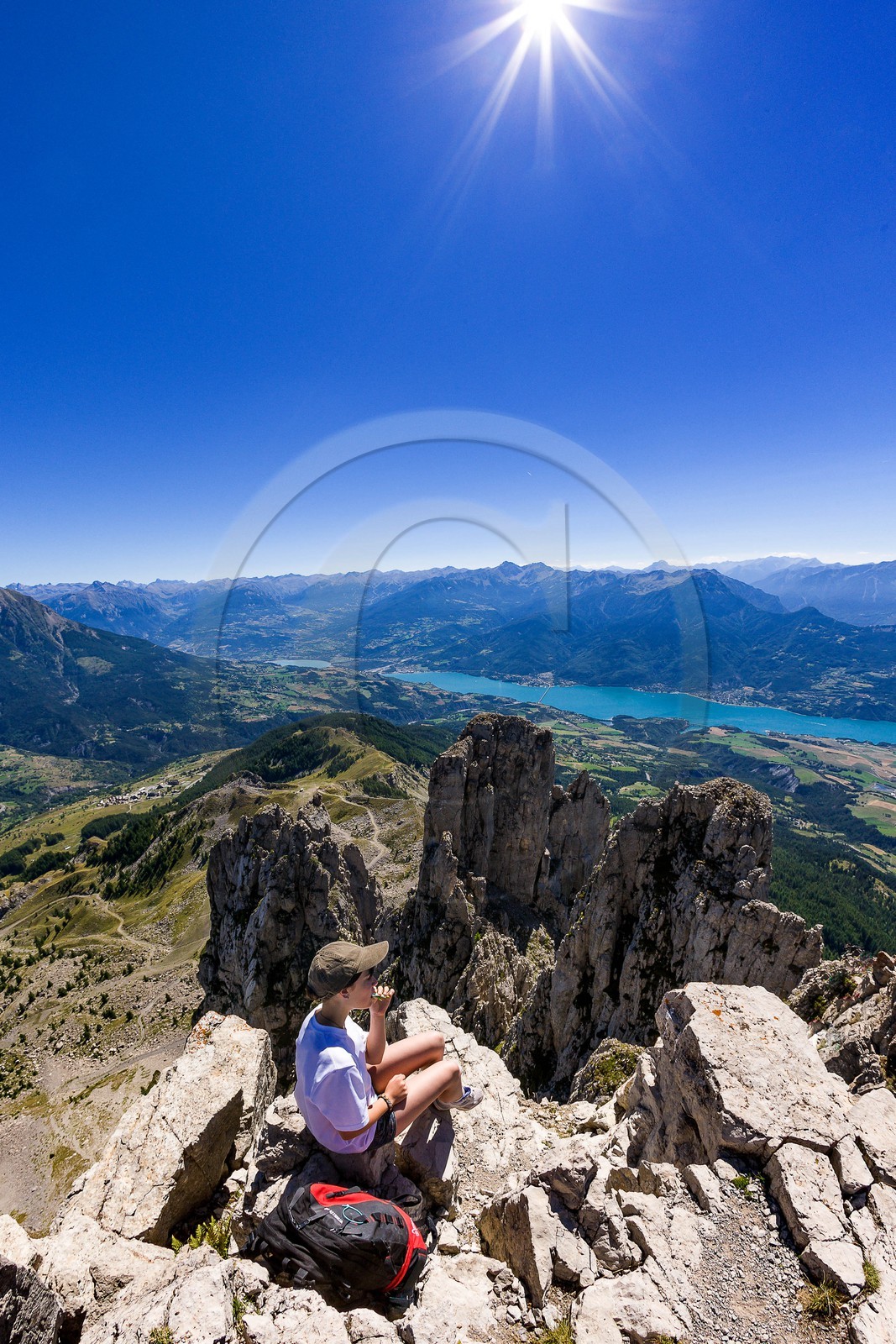 Pays de Serre-Ponçon, Réallon, randonnée dans les Aiguilles de Chabrières