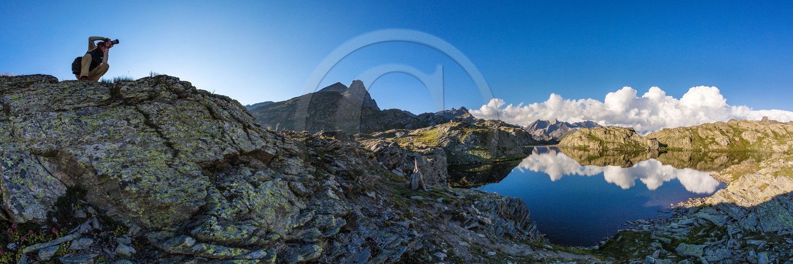col du Longet,  Lac Bes supérieurr et Tête des Toillies