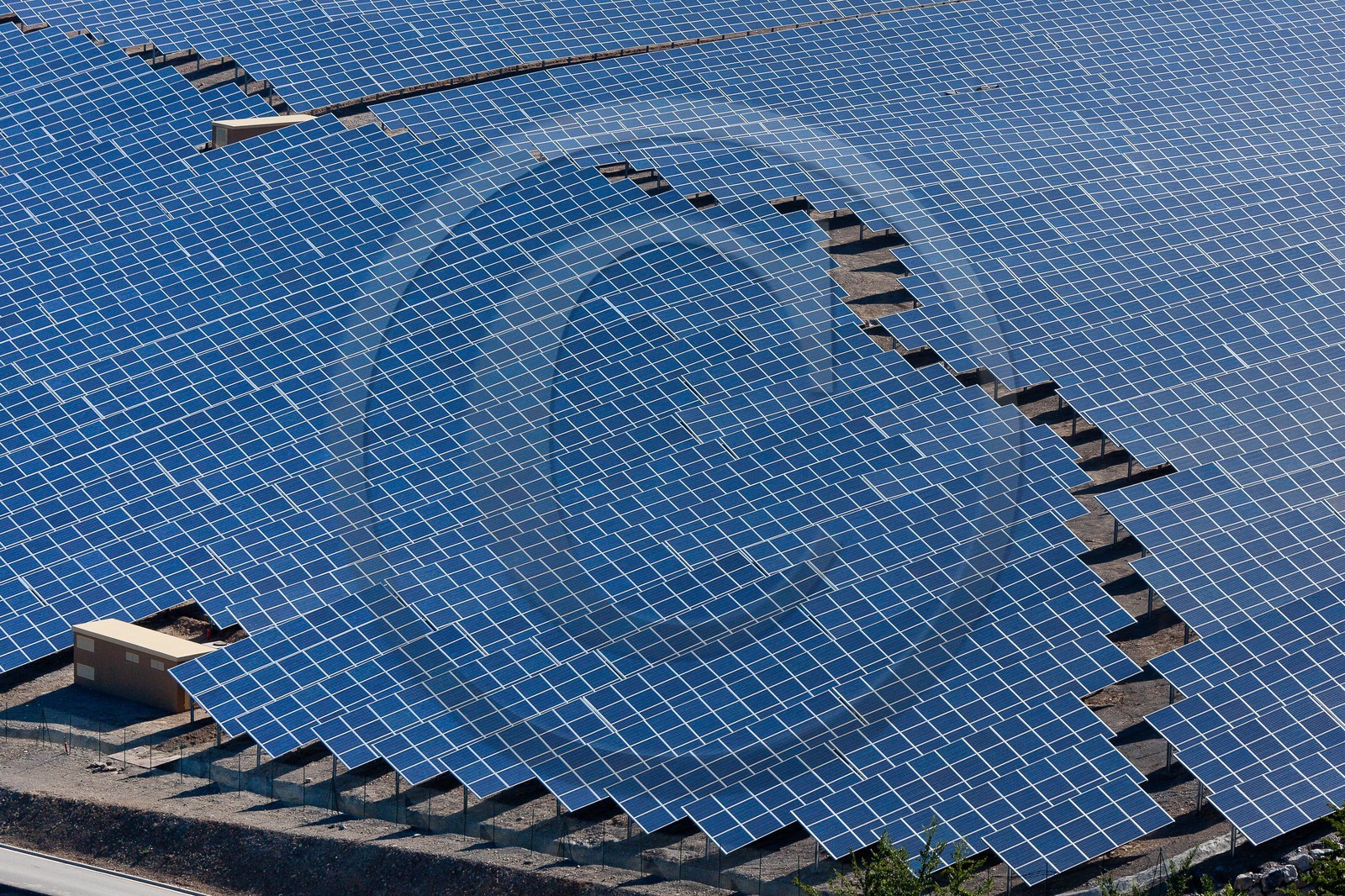 La plus grande centrale solaire photovoltaïque de France