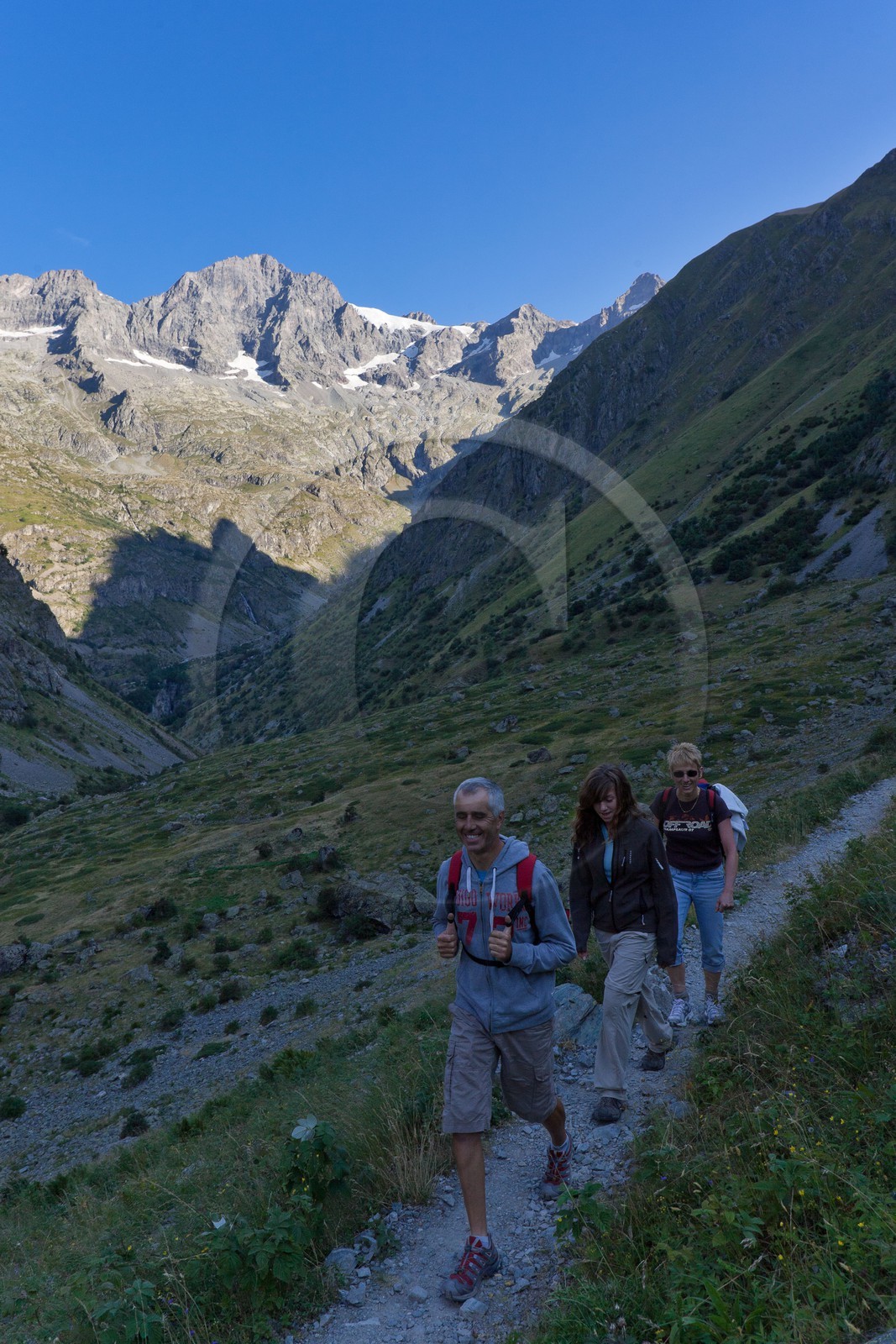 Randonnée vers le refuge de Vallonpierre