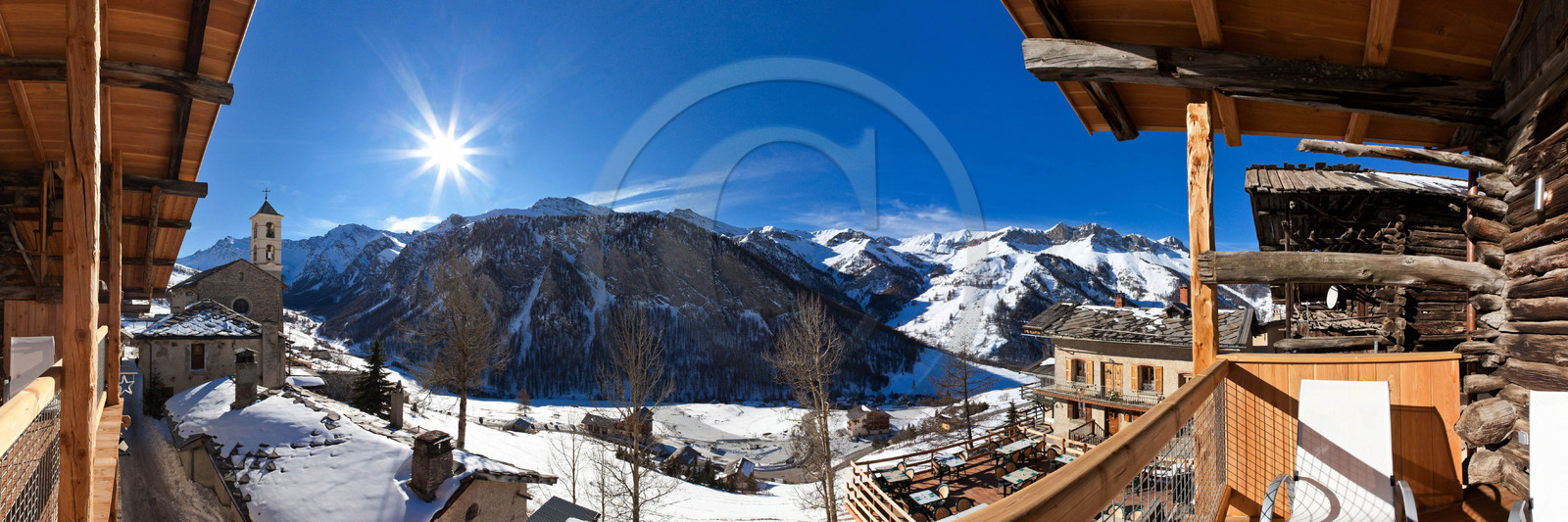 Saint-Véran, Chalet- Forest
