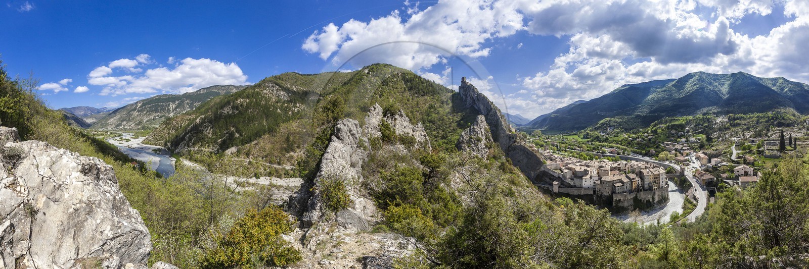 Entrevaux, cité médiévale, cité Vauban