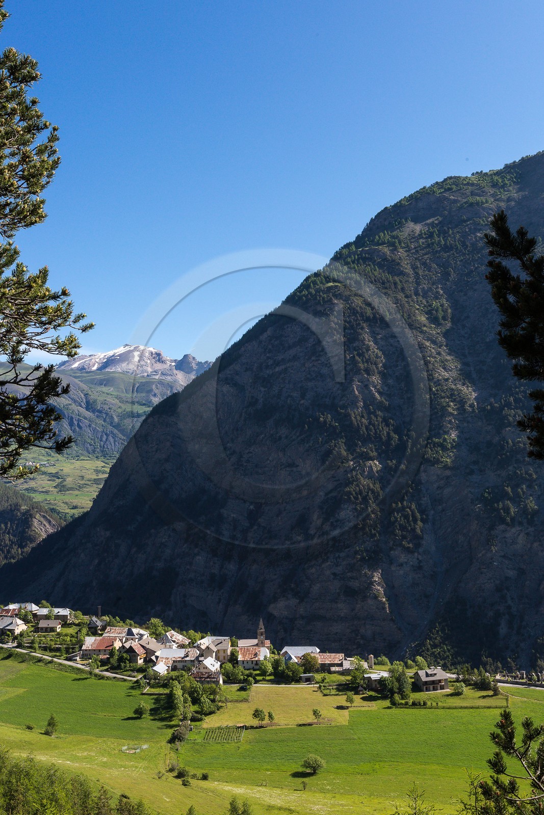 Saint-Paul-sur-Ubaye, hameau de Tournoux