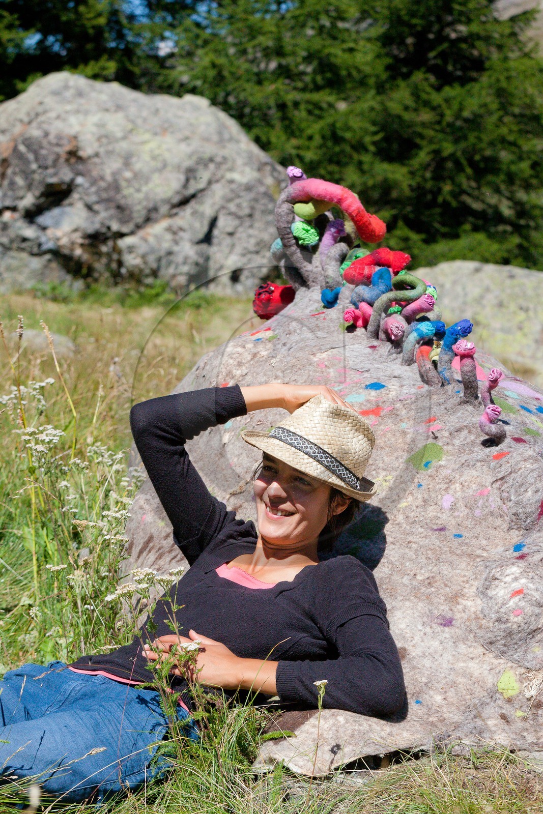 Sentiers Art et Nature Queyras et Val Varaita, Stéphanie Cailleau