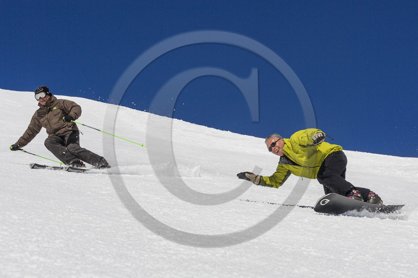 Station de ski d'Orcières 1850, ski et snowboard sur pistes
