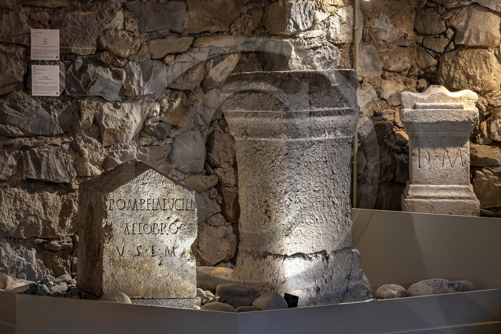 Musée Muséum départemental des Hautes-Alpes, exposition d’archéologie haut-alpine