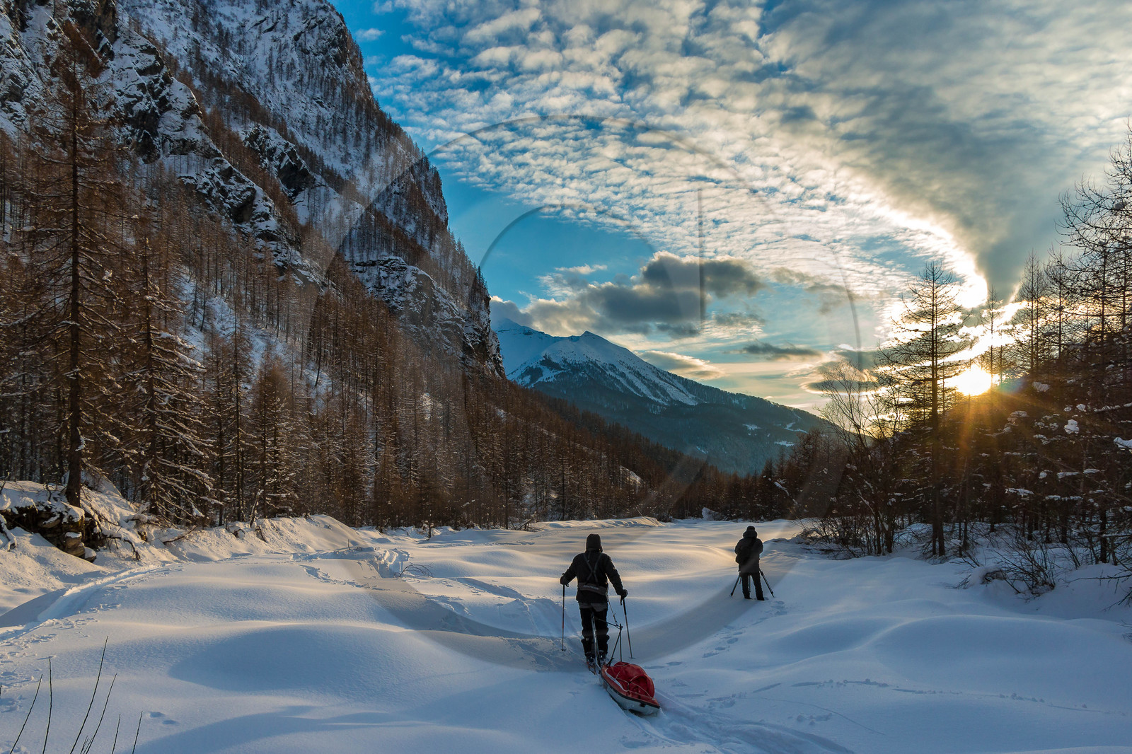 Making of du film La vallée des loups