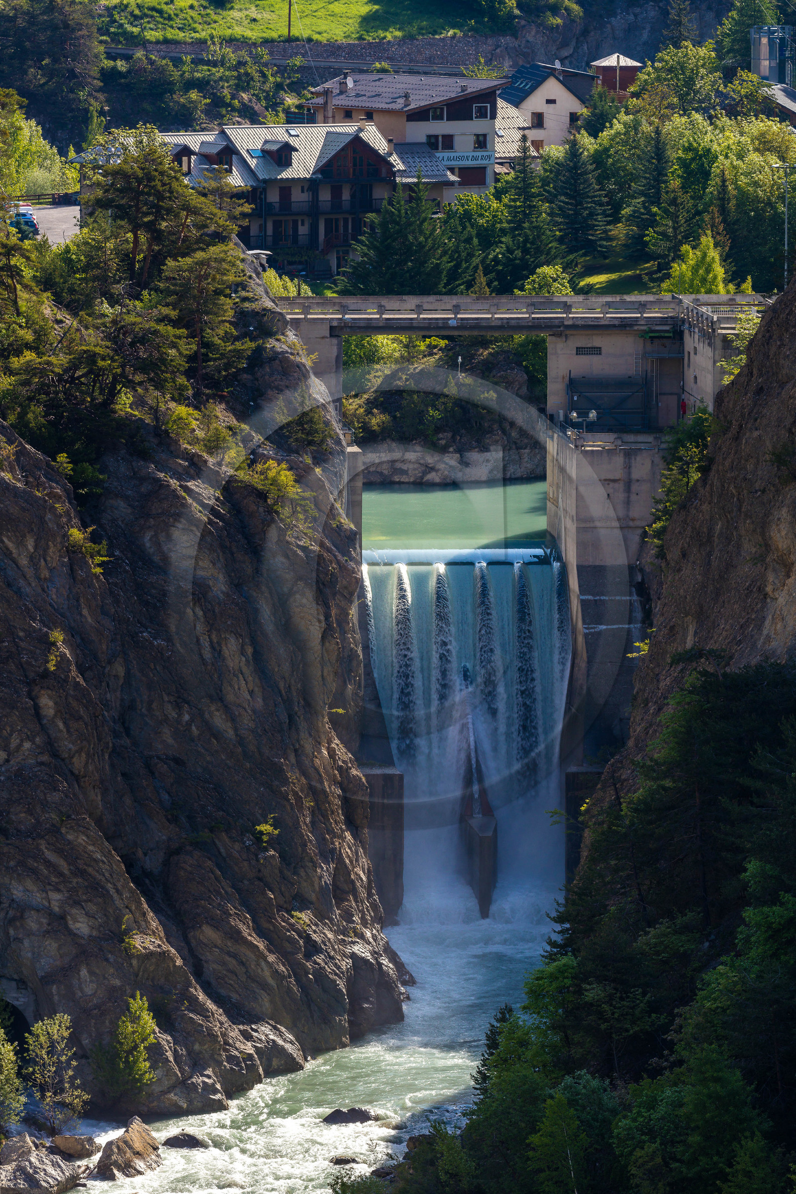 Barrage EDF de Maison du Roy