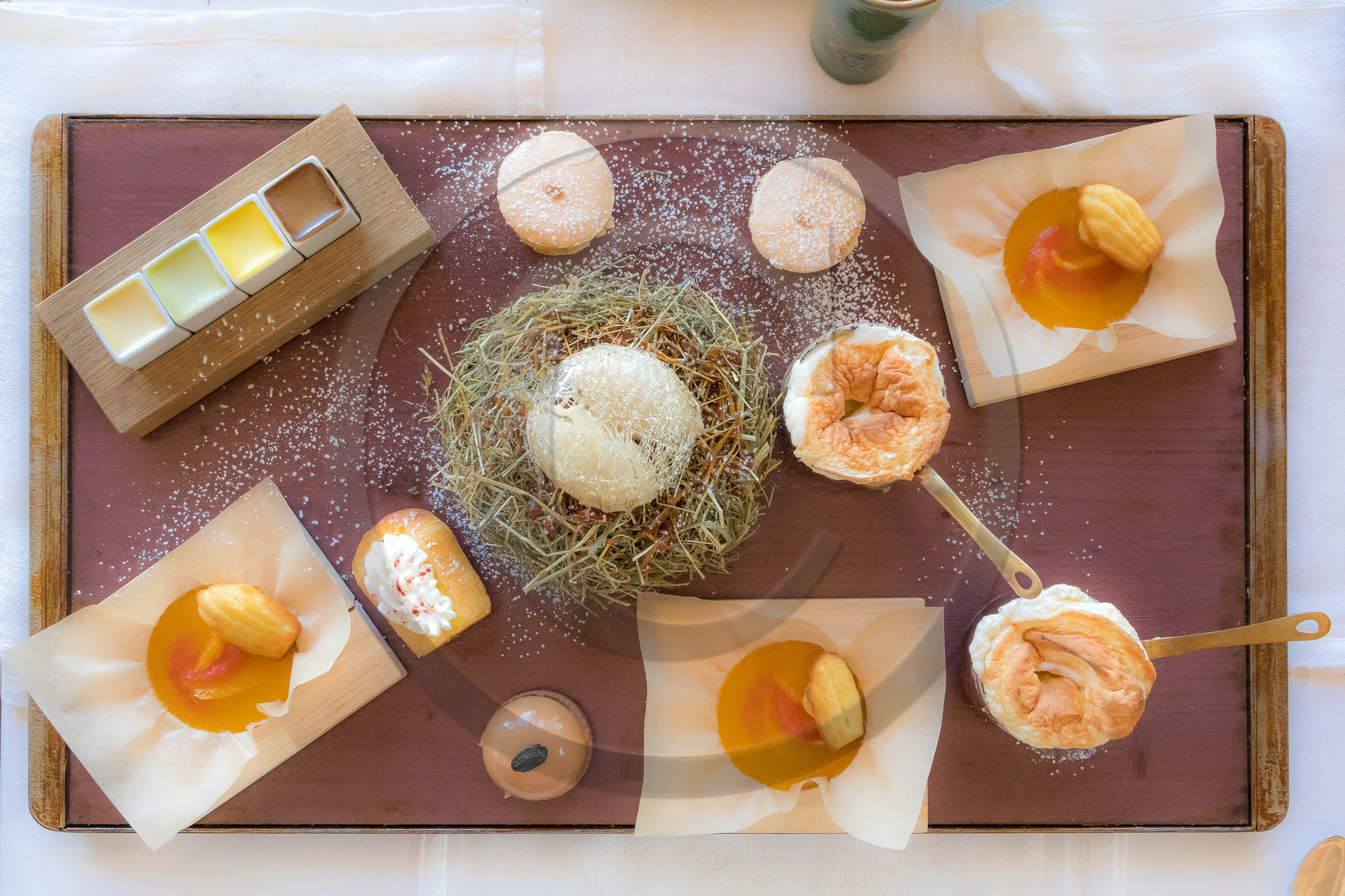 L’avalanche des desserts imaginée par nos Cuisiniers Pâtissiers