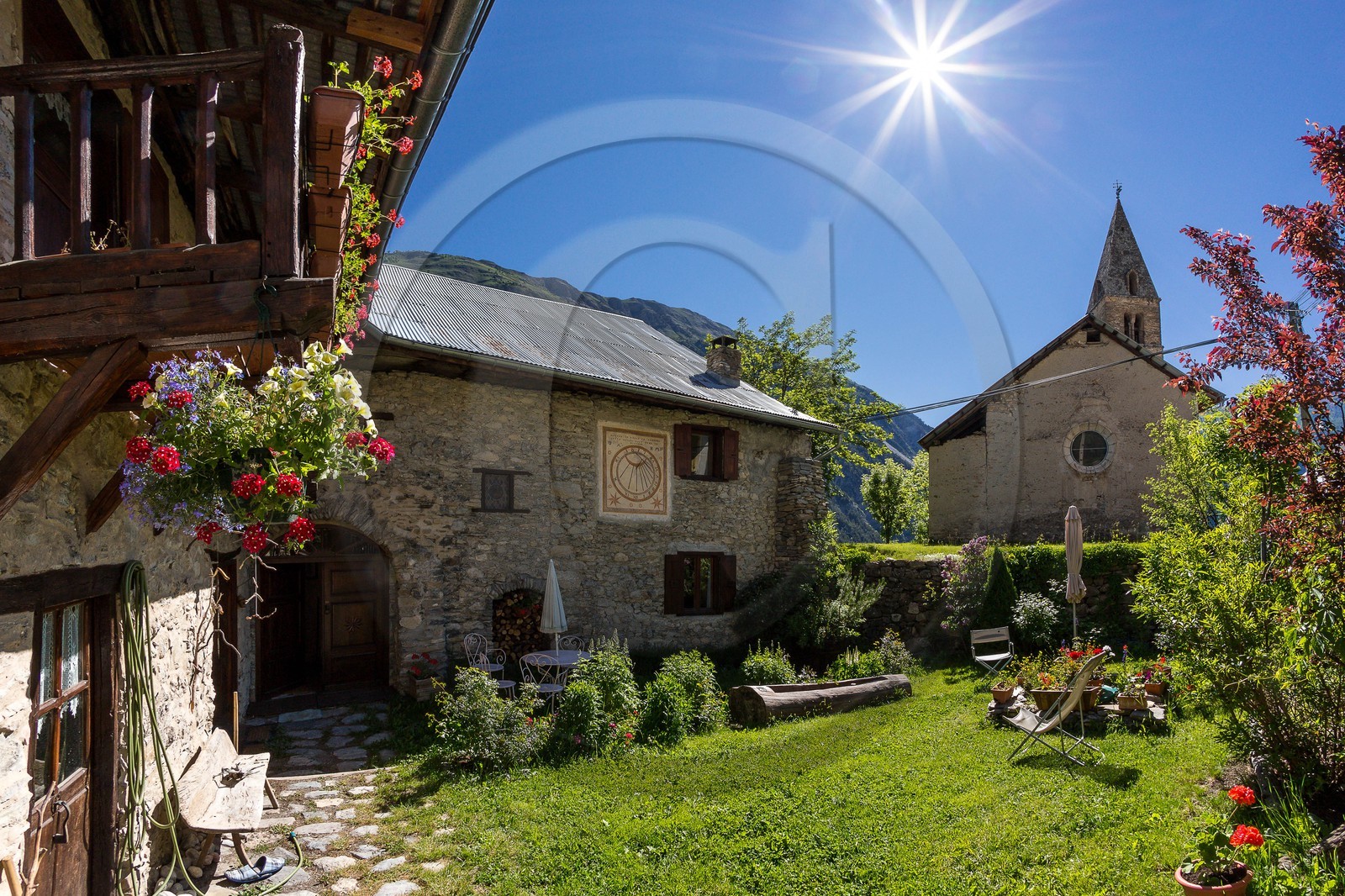 Saint-Paul-sur-Ubaye, hameau de Tournoux, Gîte de France  Francoise Alexandre