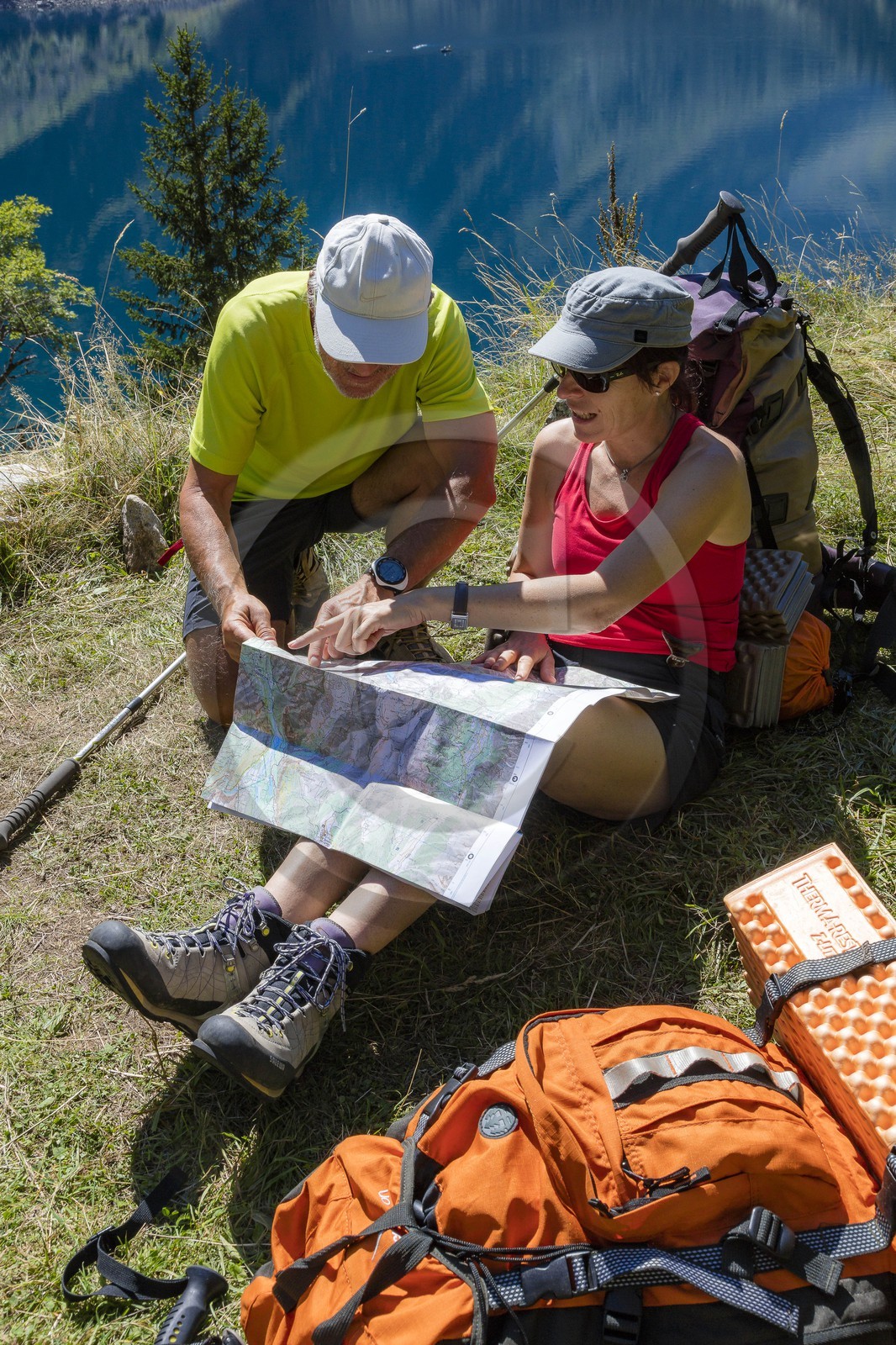 Randonnée pédestre sur le GR54