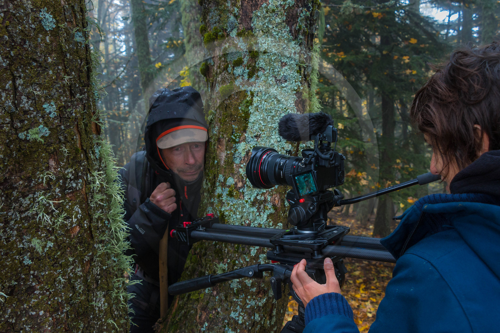 Making of du film La vallée des loups