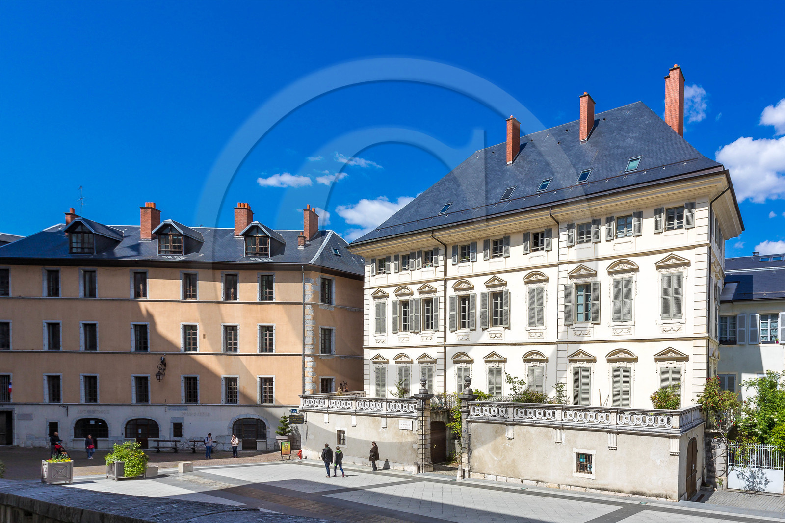 Chambéry, place du Château