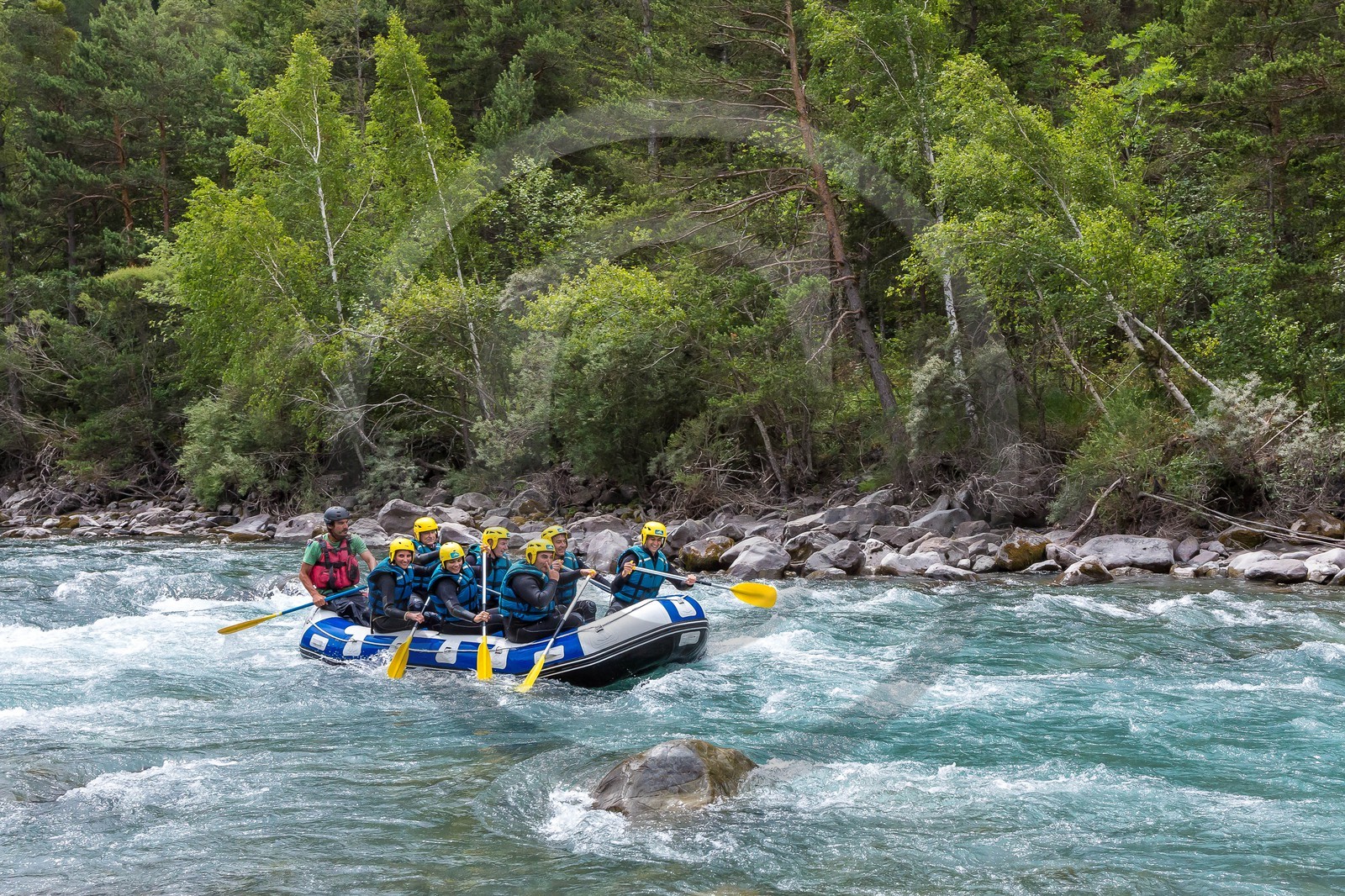 Rafting sur l'Ubaye